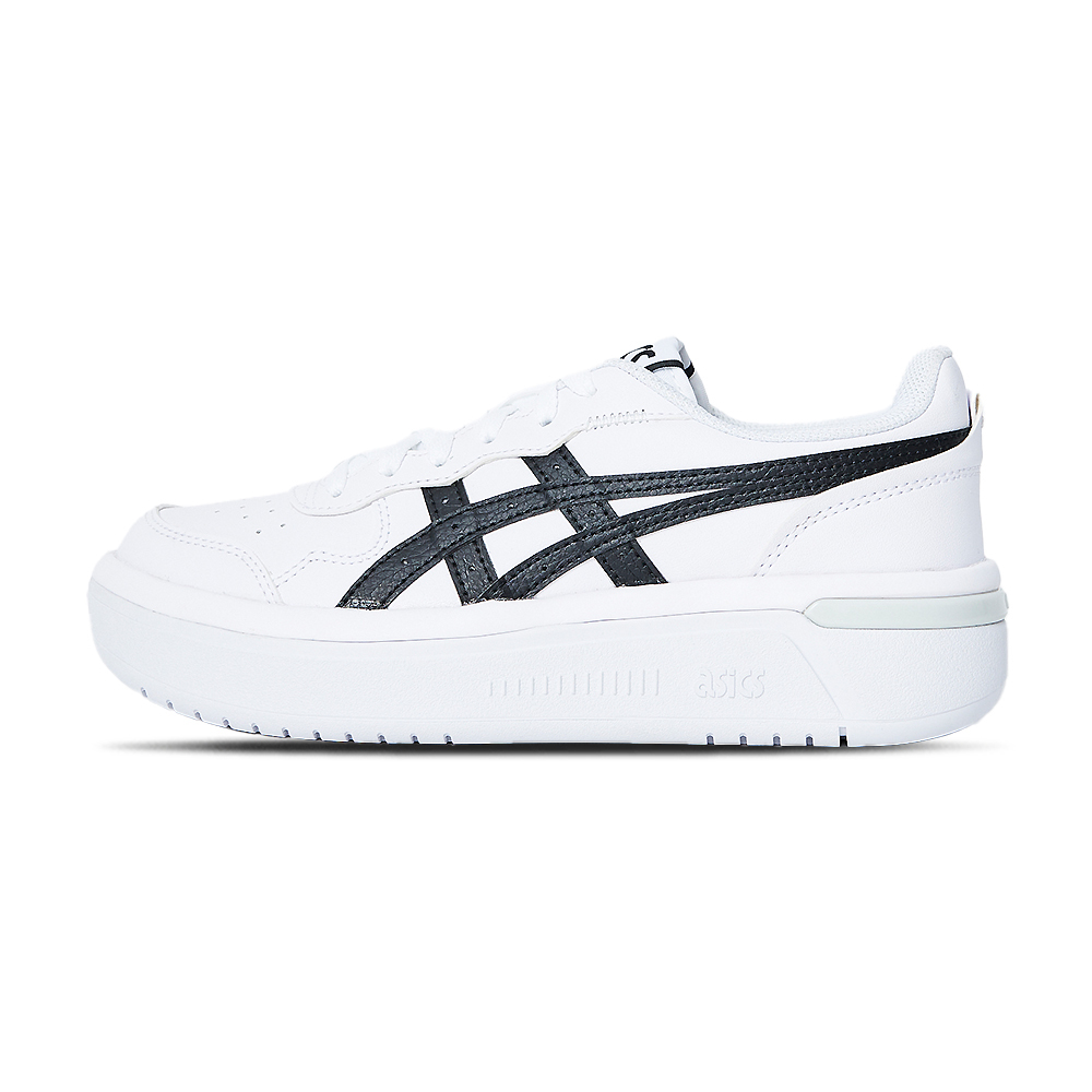 Asics Japan S ST 男鞋 女鞋 白黑色 復刻 小白鞋 厚底增高 亞瑟士 休閒鞋 1203A289103