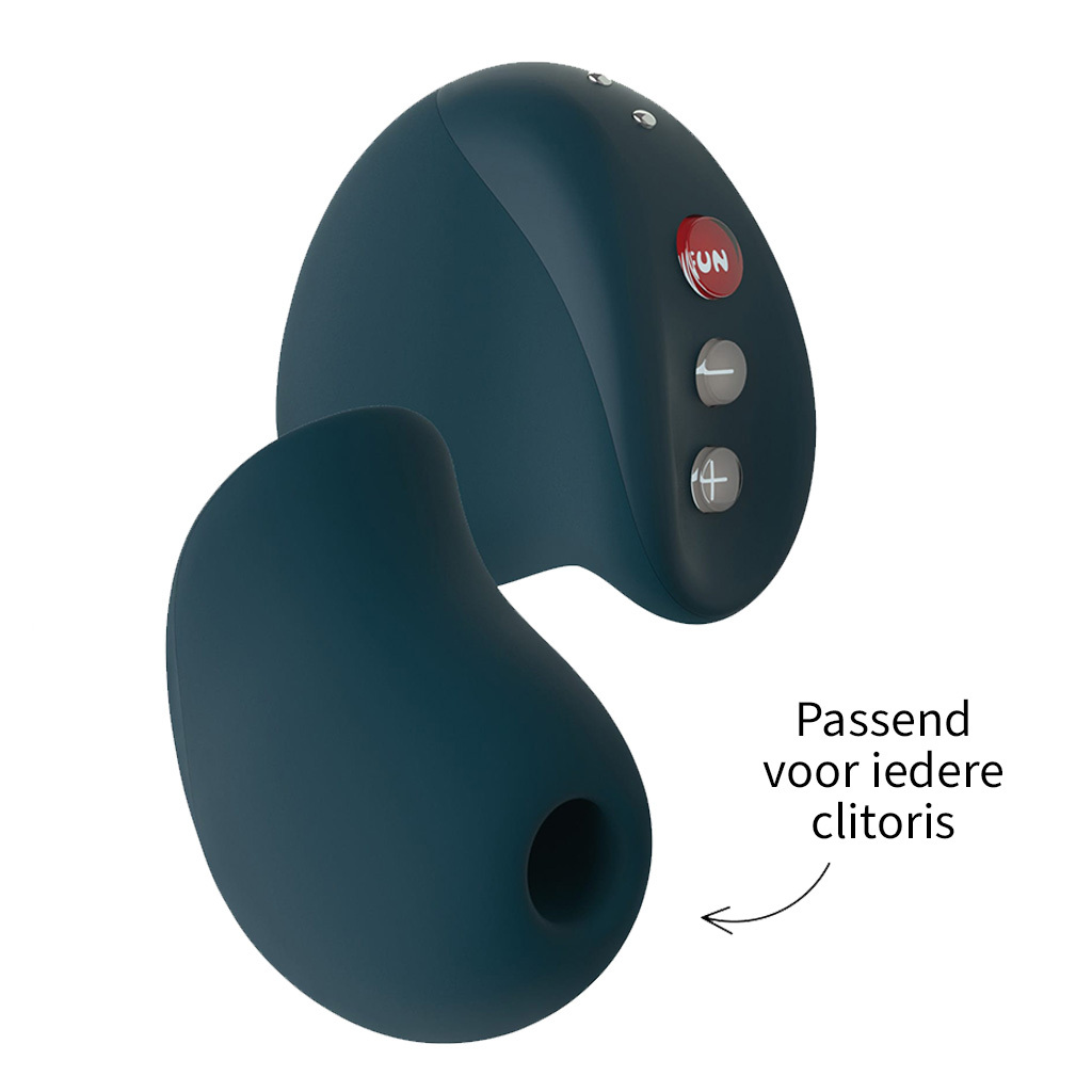 Fun Factory Mea Velvet 磁波陰蒂吸啜器 (深綠色/粉紅色)