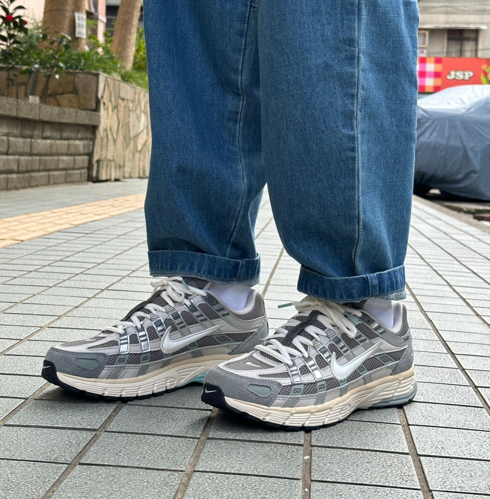 【官網限定】NIKE P-6000 銀灰色 短麂皮 復古 男鞋 FN7509-029