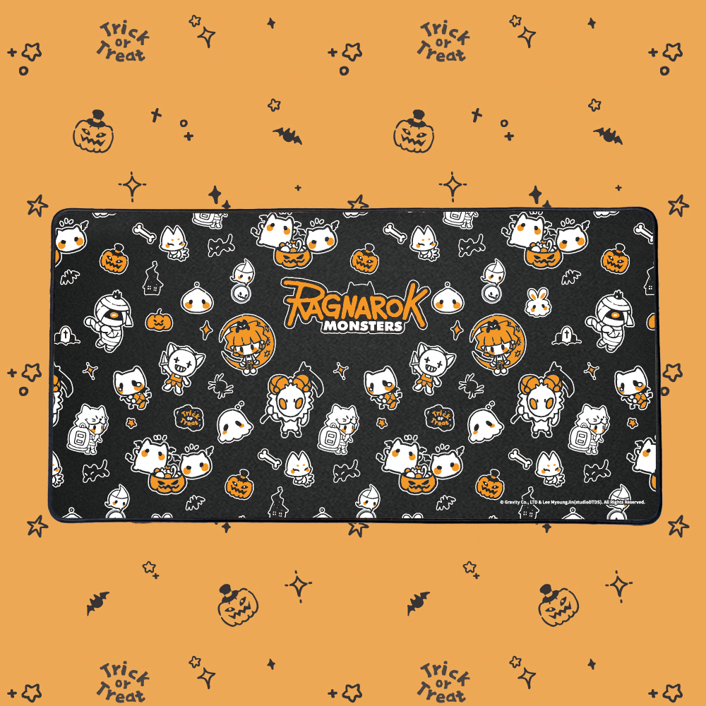 《RO仙境傳說》萬聖節特別版發光電競滑鼠墊