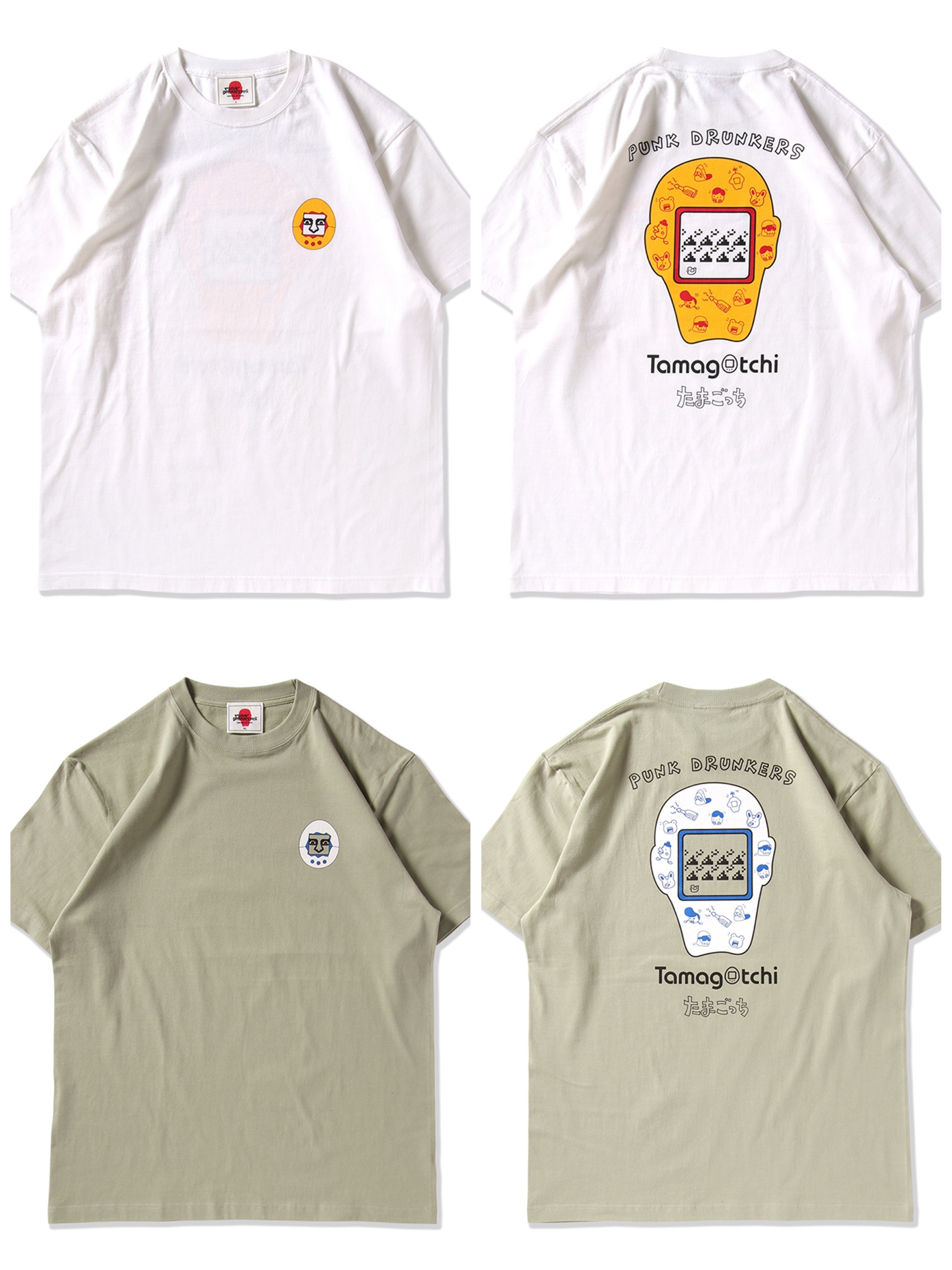 預訂2024/2月 PUNK DRUNKERS［PDSxたまごっち］世話しなすぎTEE⚠️⚠️熱賣款‼️落單前請先PM查詢貨源