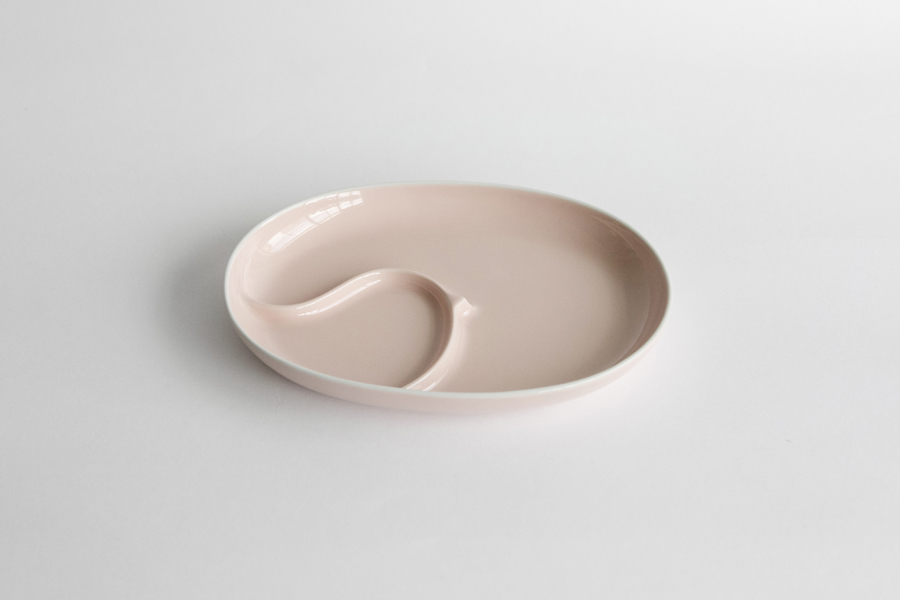 白山陶器 - PiPi 餐盤 / 粉紅