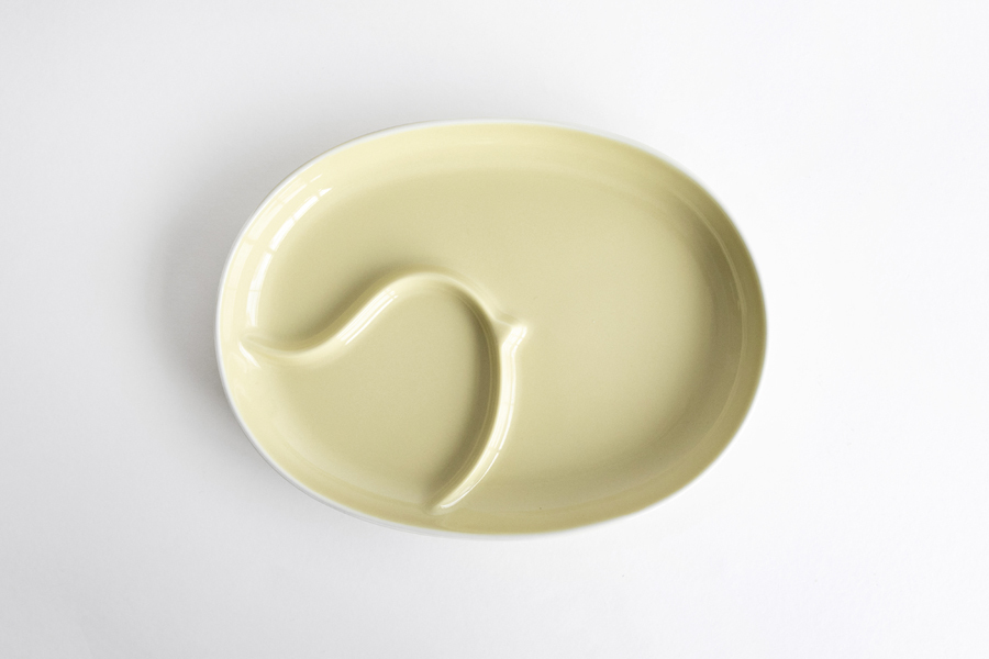 白山陶器 - PiPi 餐盤 / 黃