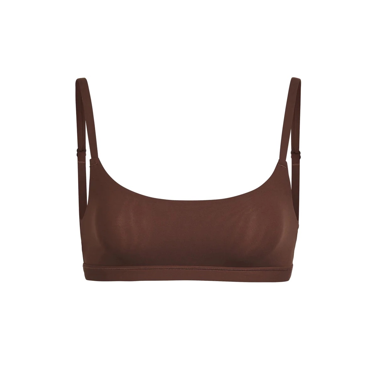 SKIMS FIT EVERYBODY SCOOP NECK BRA /COCOA