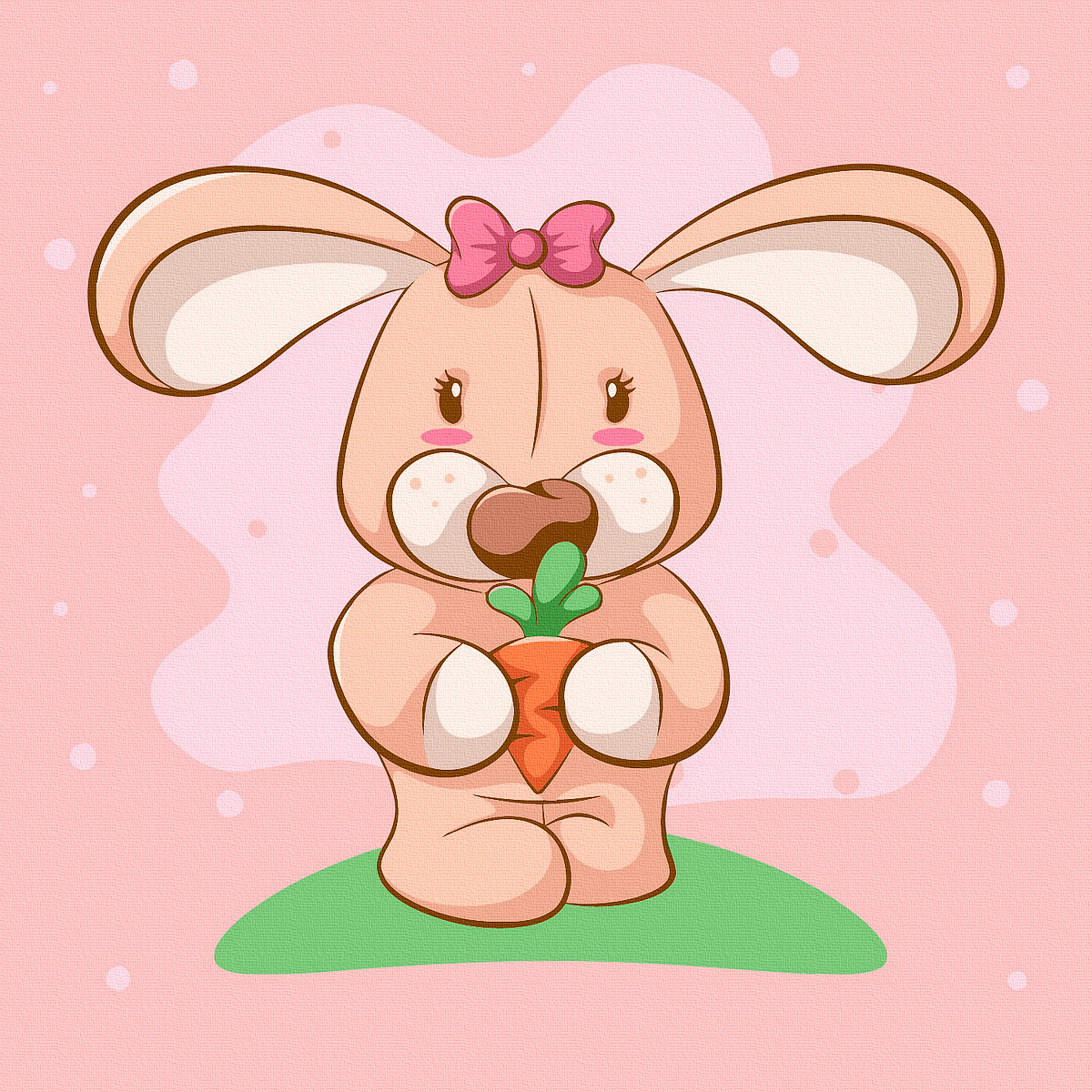 【DA2877】粉紅邦妮（袋裝）