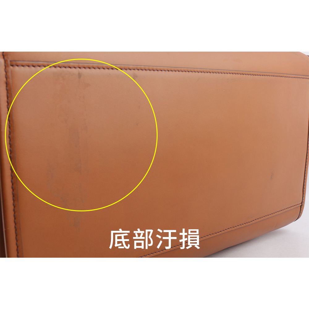 【FENDI】Sunshine 牛皮大款手提托特包(焦糖色) 8BH372 ABVL F0PWZ