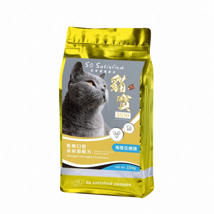 SS30豪滿億貓寶 配方貓糧 15kg