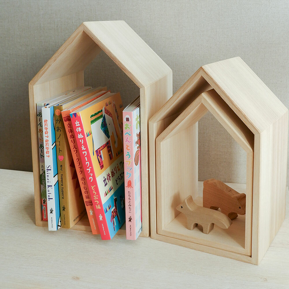 Kirihaco】日本桐木防潮書屋書架- 單件(S)