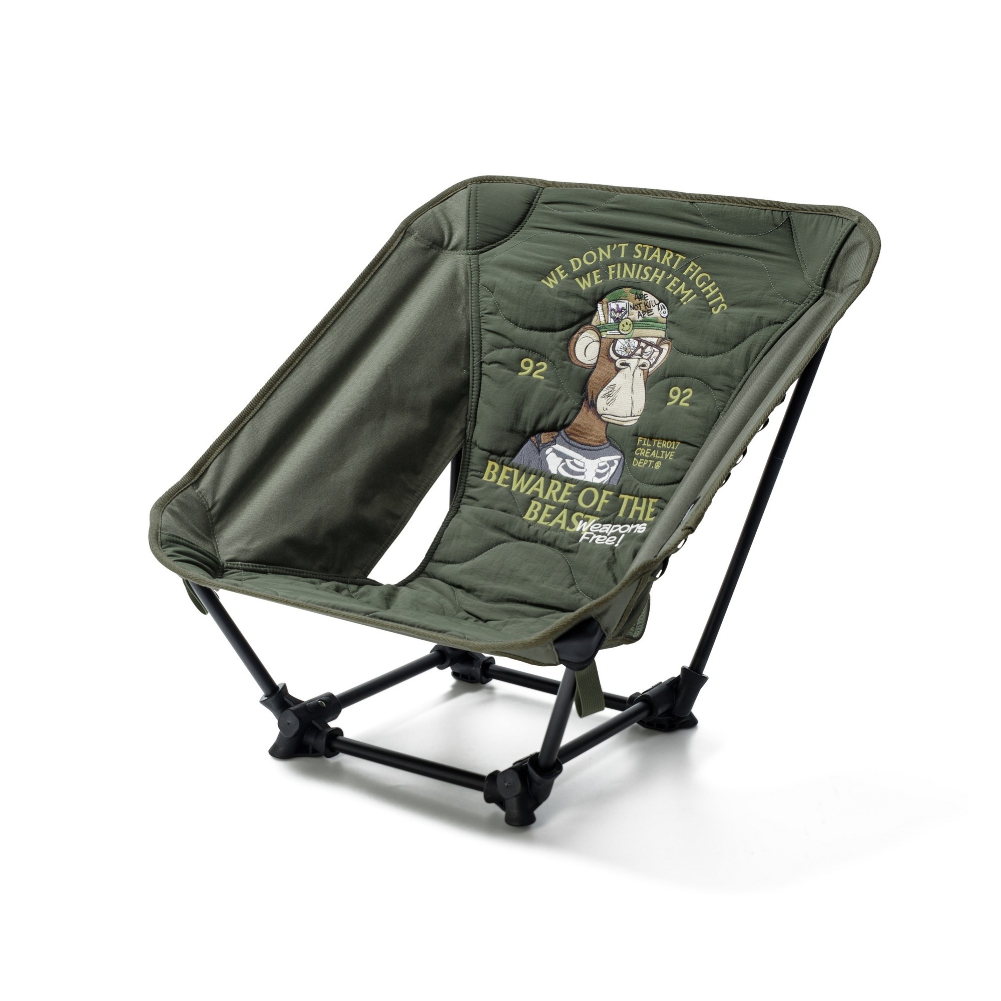 FILTER017® X DARK FOREST #9292 Padded Quilted Folding