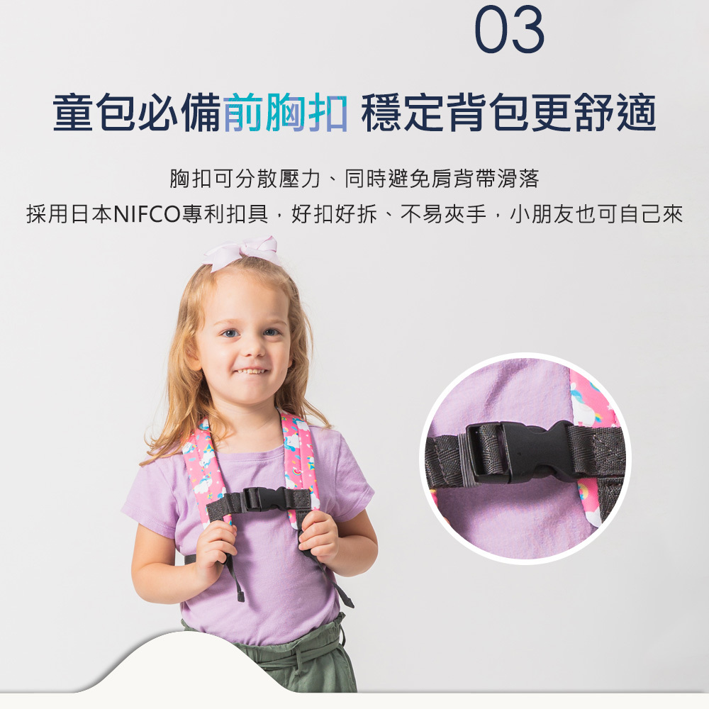 前胸扣穩固背包