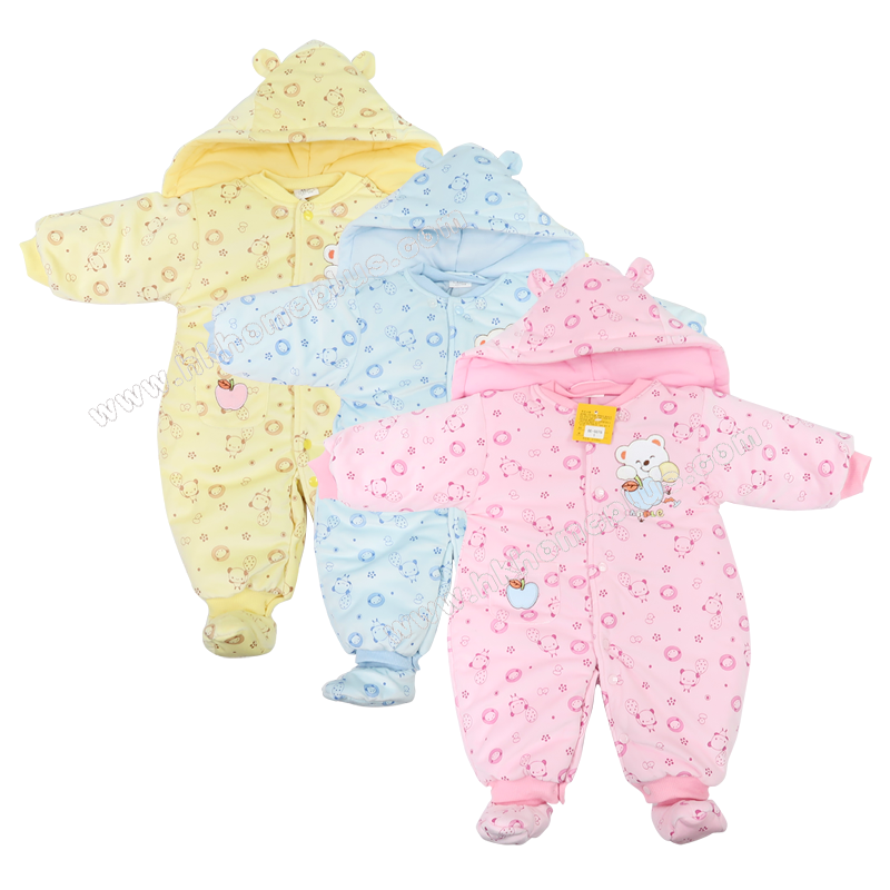 Koma Land: 絲絨面夾棉長袖蛤衣(1-3碼)