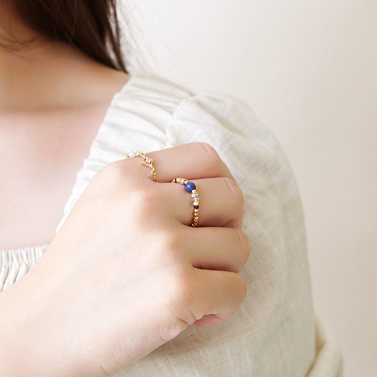 ｜正能量｜阿爾貝羅貝洛 – 蘇打石 – 彈性戒指