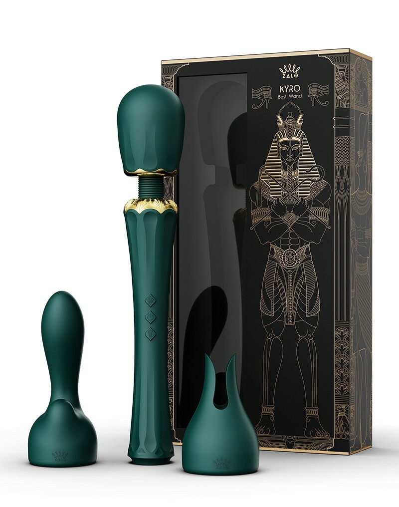 Zalo Kyro Wand Massager Green