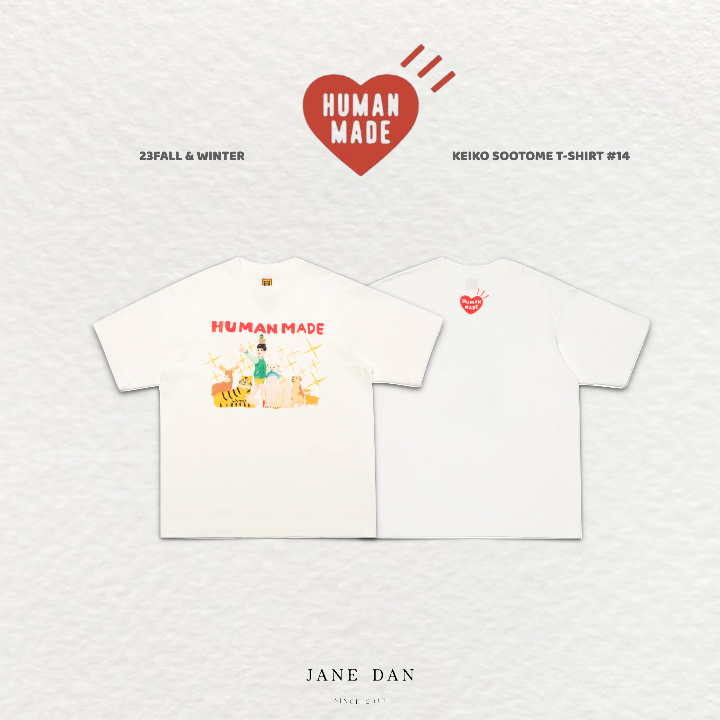 Human Made Keiko Sootome T Shirt 14 3329