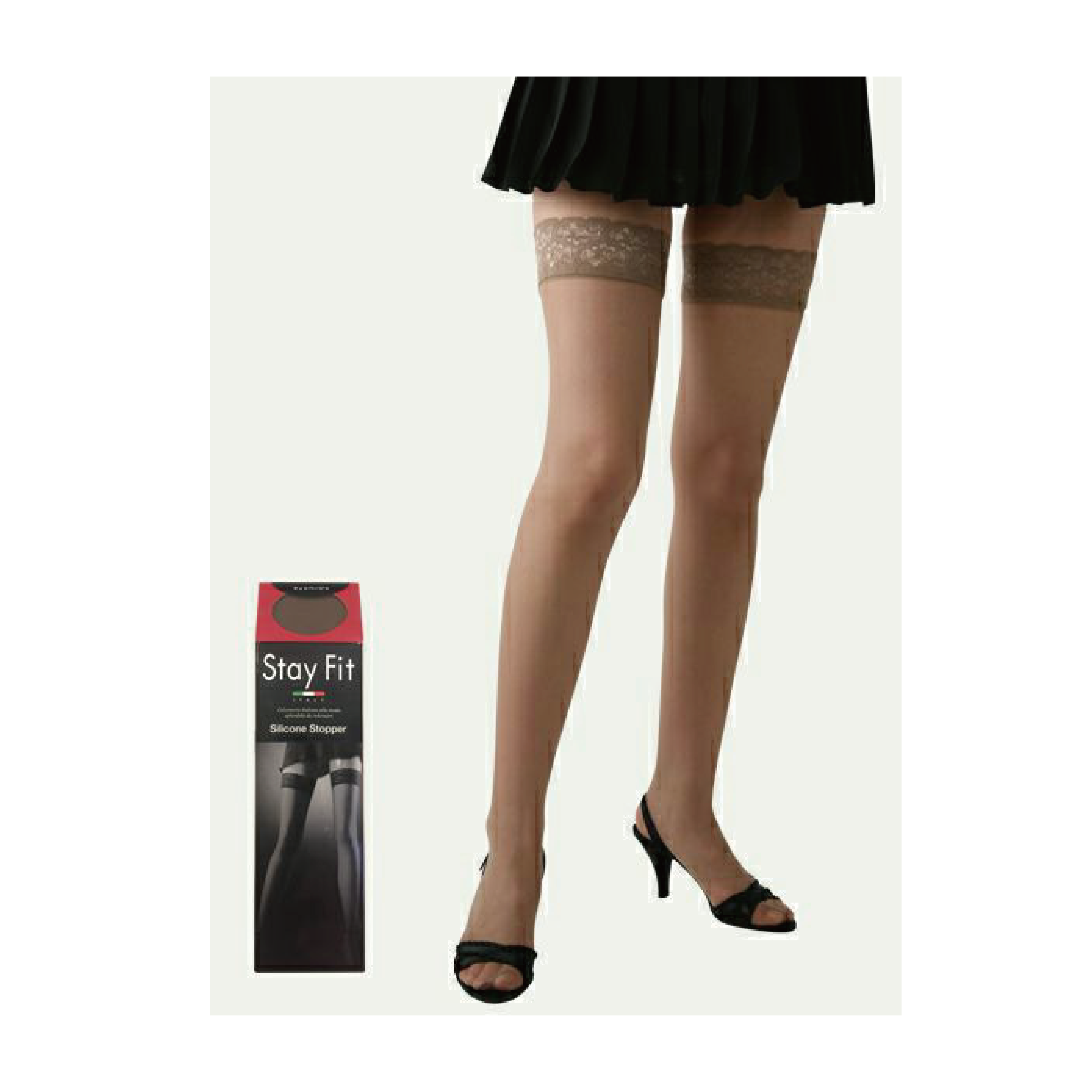 Stay Fit - Matt Series Matt Matural - 米色 (2件裝) 