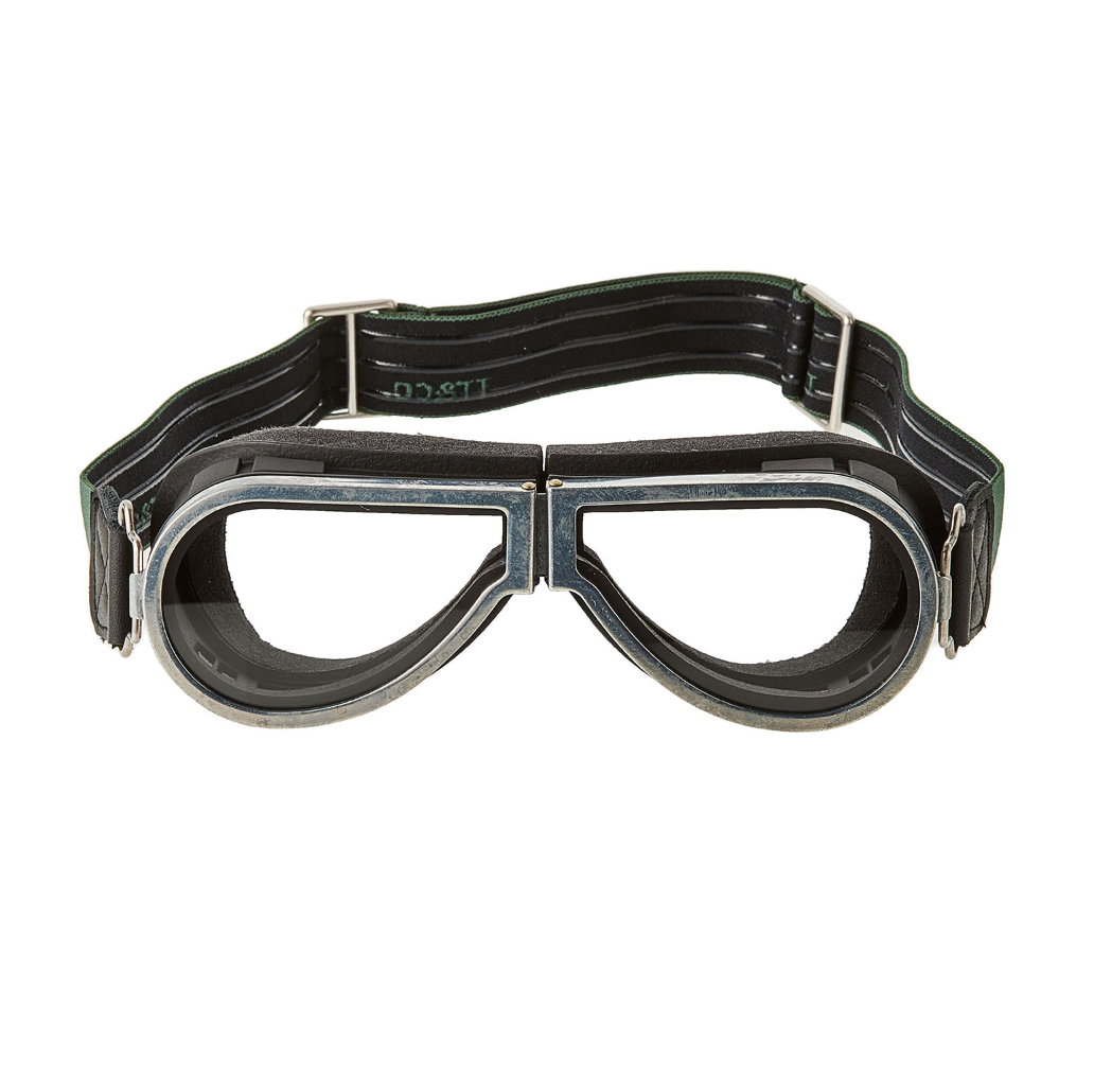 TT GOGGLES MODEL B SILVER