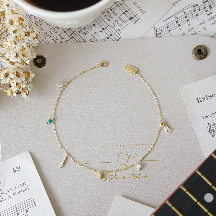 乘風漫遊 · 白 – 腳鍊