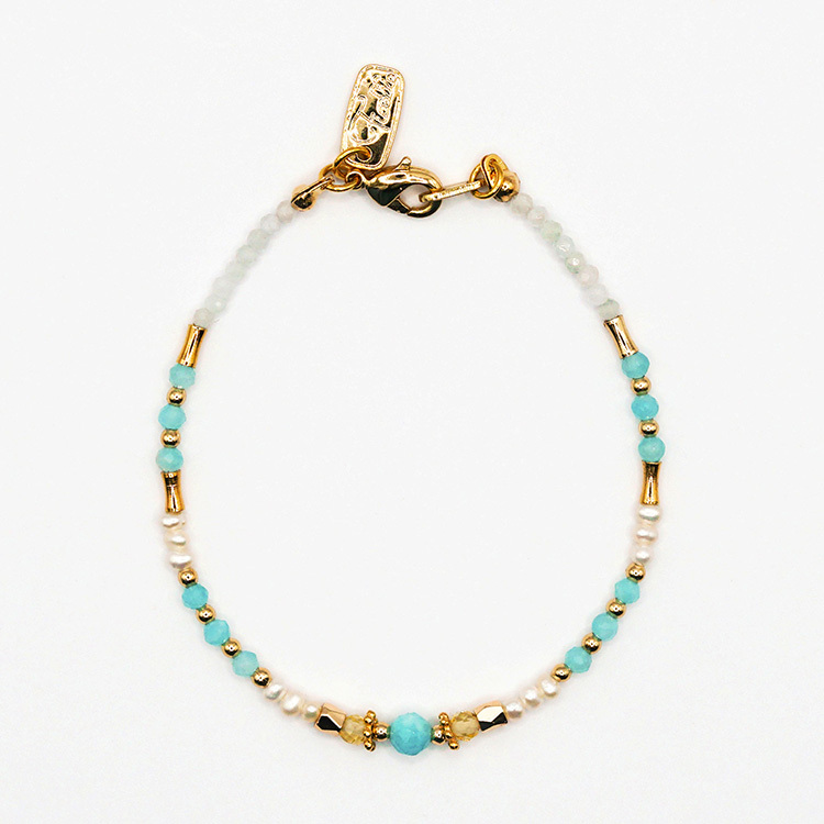 《官網限定》｜貴人運｜夢遊仙境 – 天河石 – 手鍊