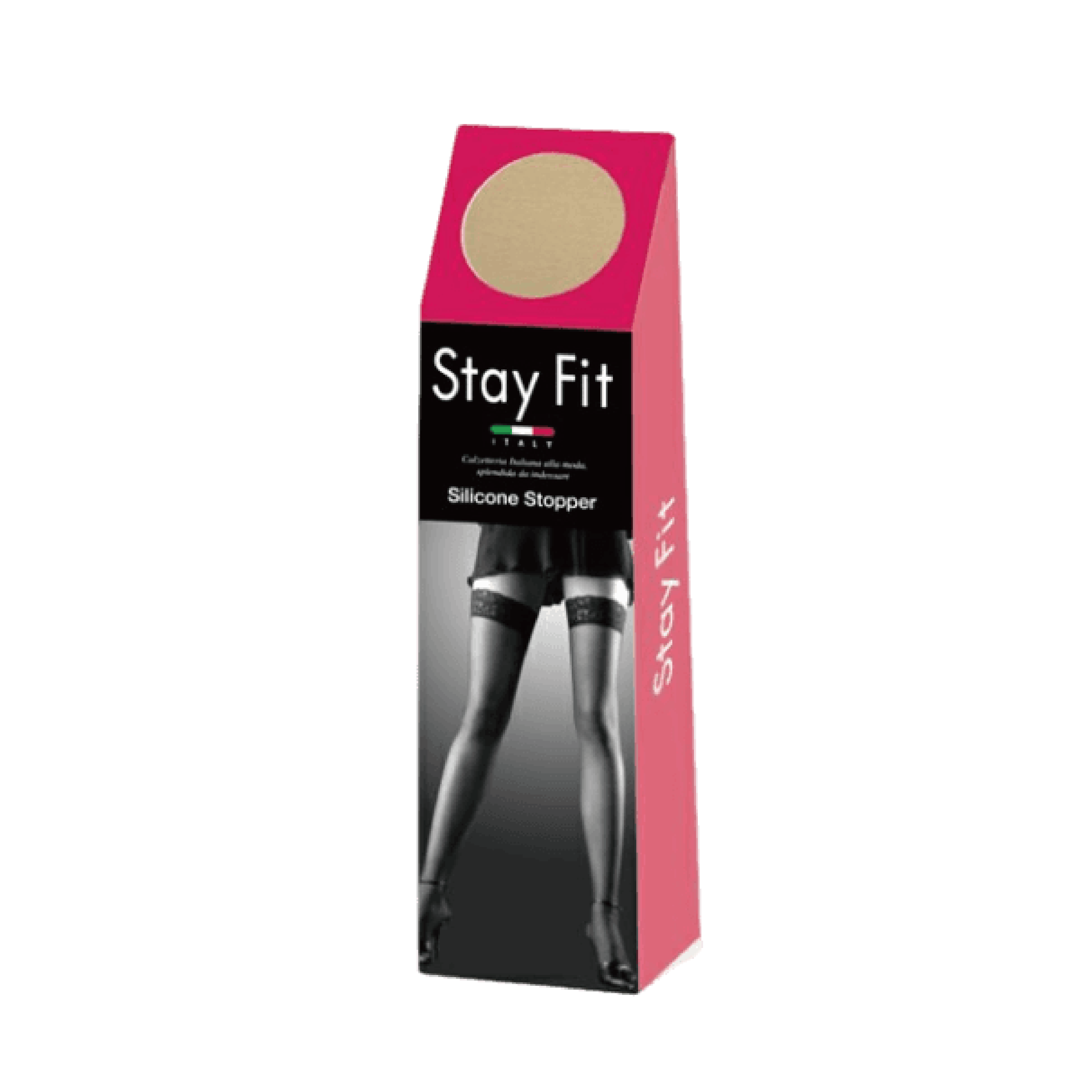 Stay Fit - 魚網襪基本款 - 黑色 (2件裝) 