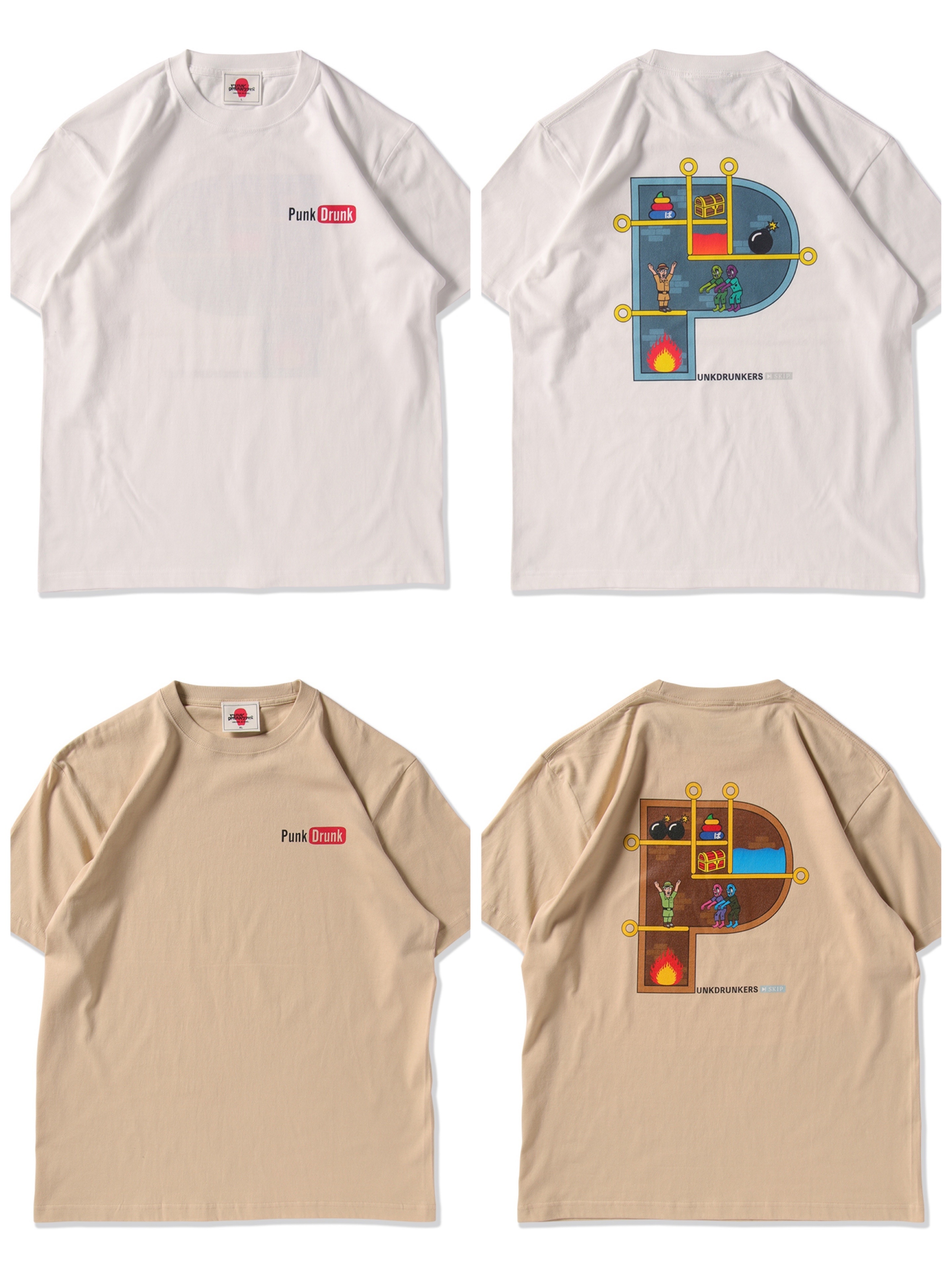 預訂2024/4月 PUNK DRUNKERSピン抜くゲームTEE⚠️⚠️熱賣款‼️落單前請先PM查詢貨源