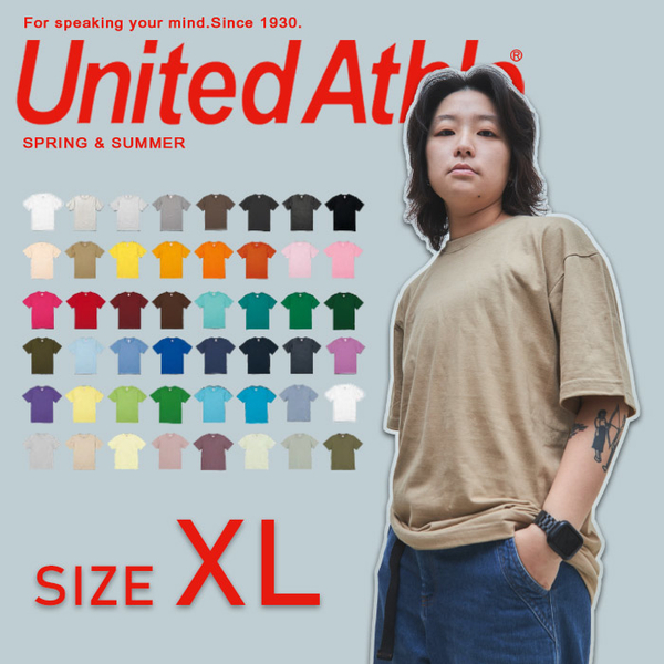 現貨 UNITED ATHLE UA 素T 日本熱銷 5.6oz 高磅 耐洗 多色 百搭 短T 男女 3500101- XL號賣場