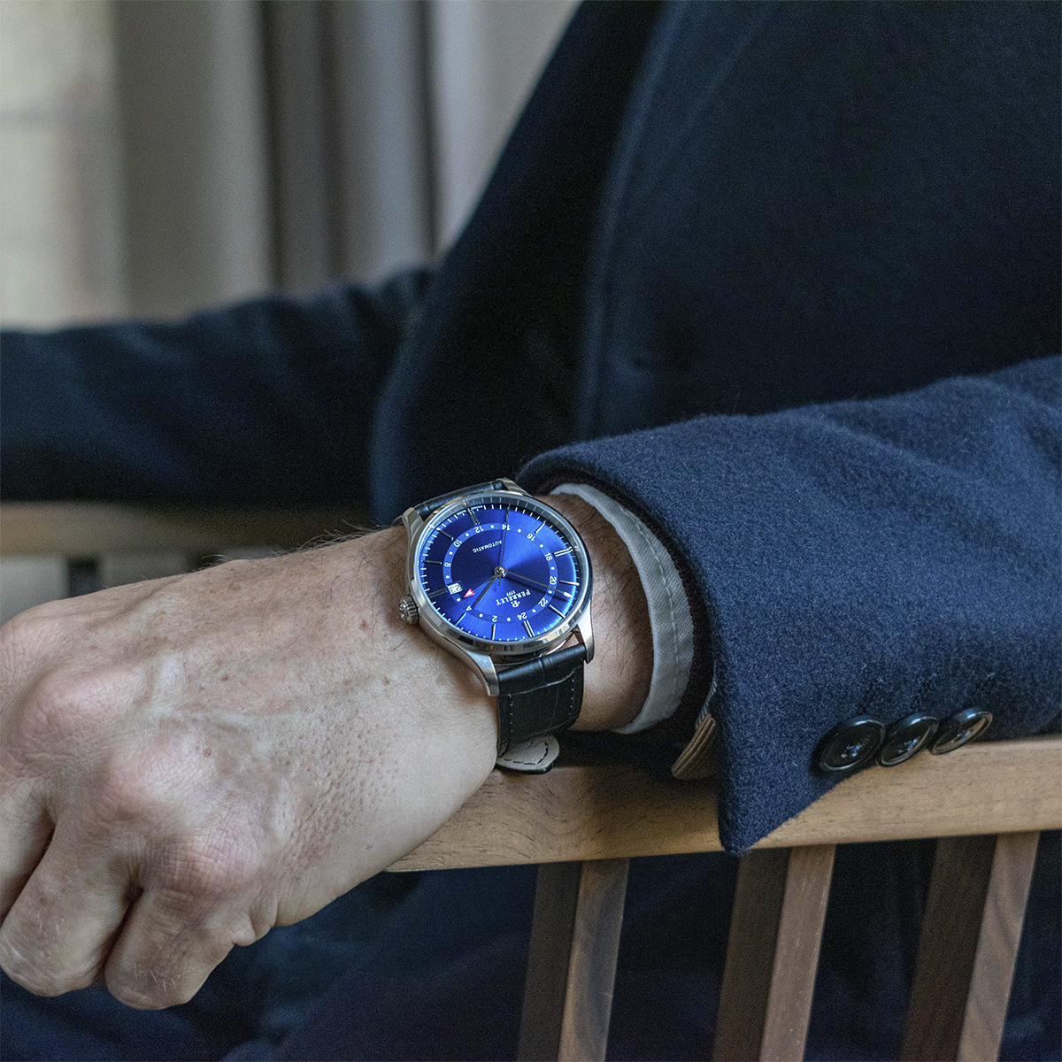 Perrelet 沛力錶 WEEKEND GMT｜A1304/3