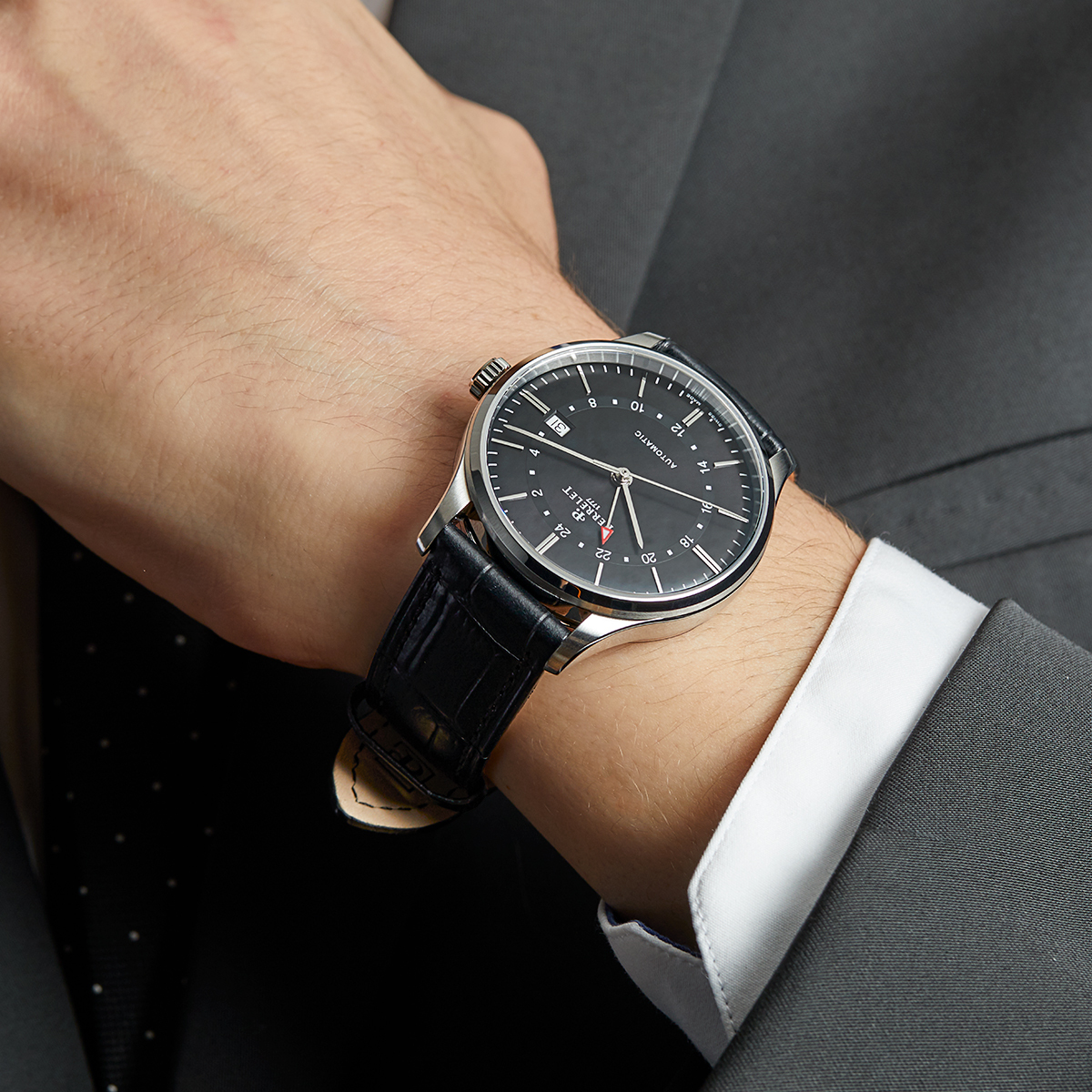 Perrelet 沛力錶  WEEKEND GMT｜A1304/5