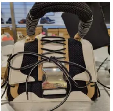 [S] STEVE MADDEN BDIEGO CROSSBODY,BLACK/TAN, 193624979606 (SSM208)