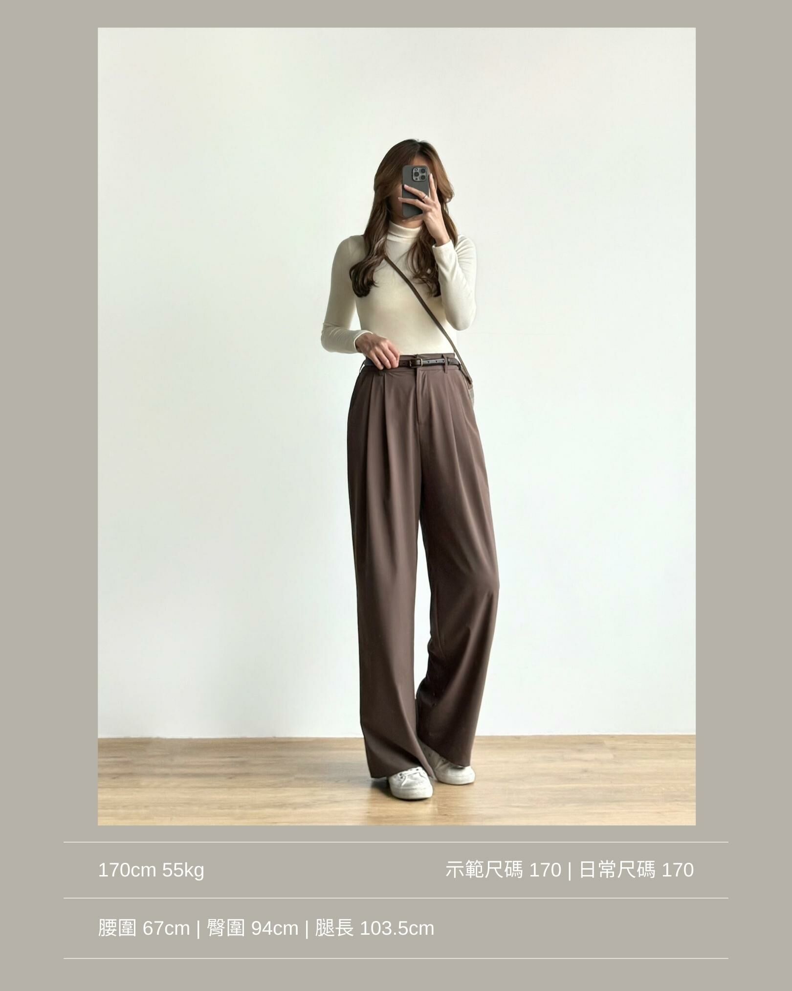 <2025 清貨價 - 原價HK$239> Cloud Trousers 純色直腳西裝長褲 - Gray 灰色 (CB594)