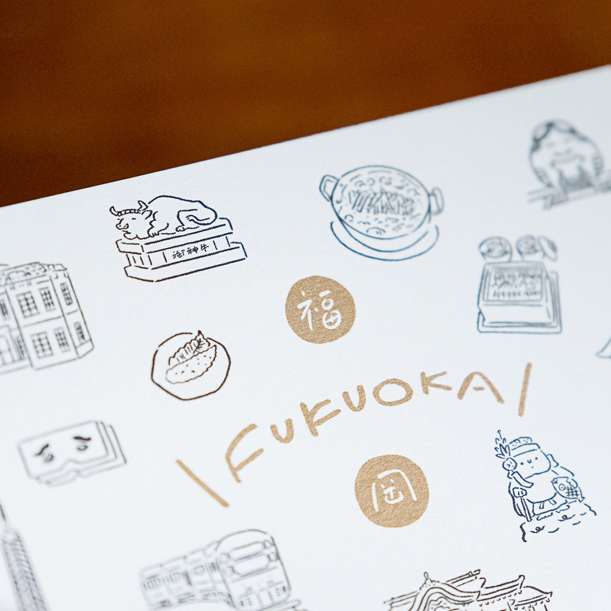 福岡六本松蔦屋書店 × WHOSMiNG – 福岡明信片
