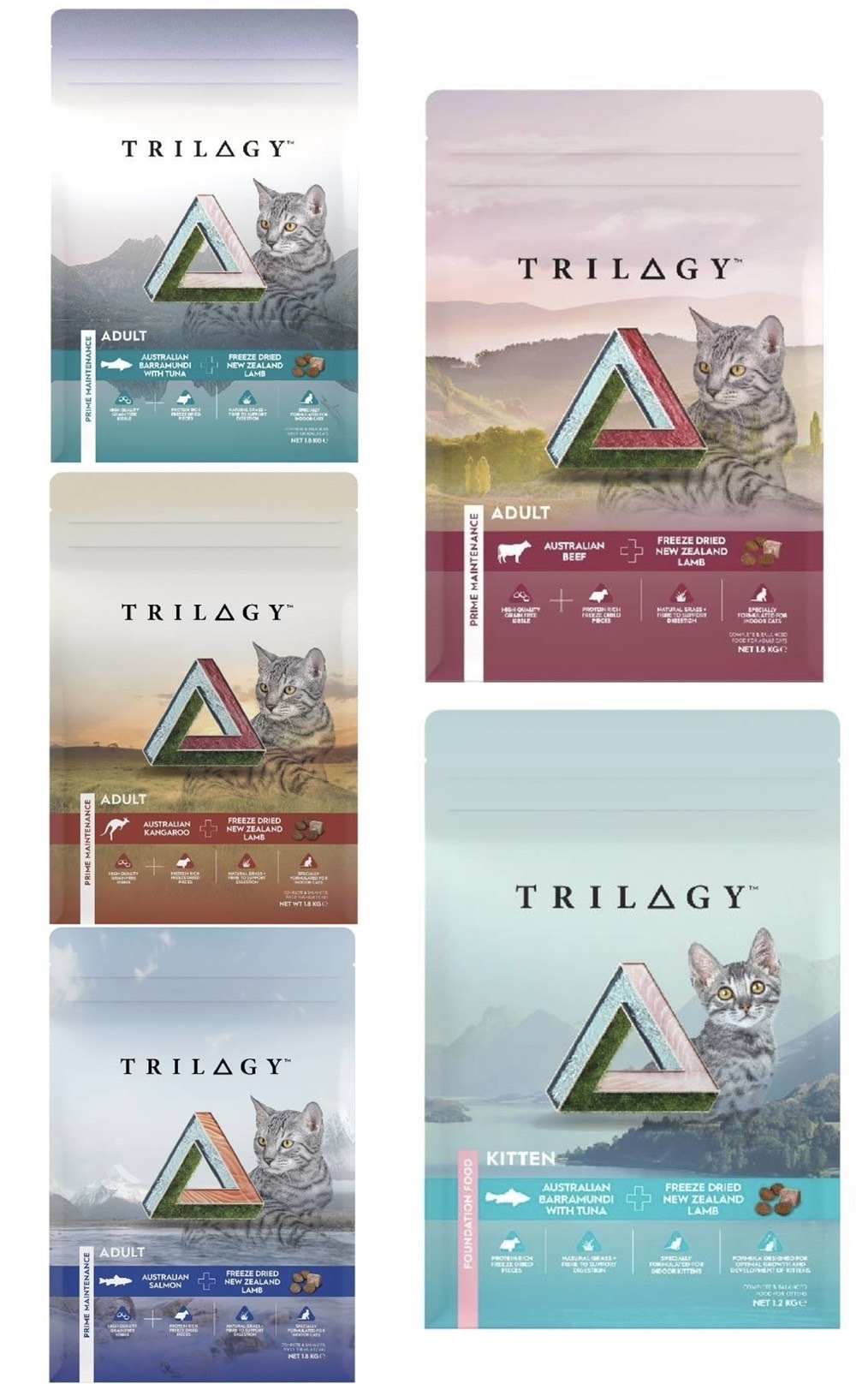 奇境 紐西蘭無穀全貓糧