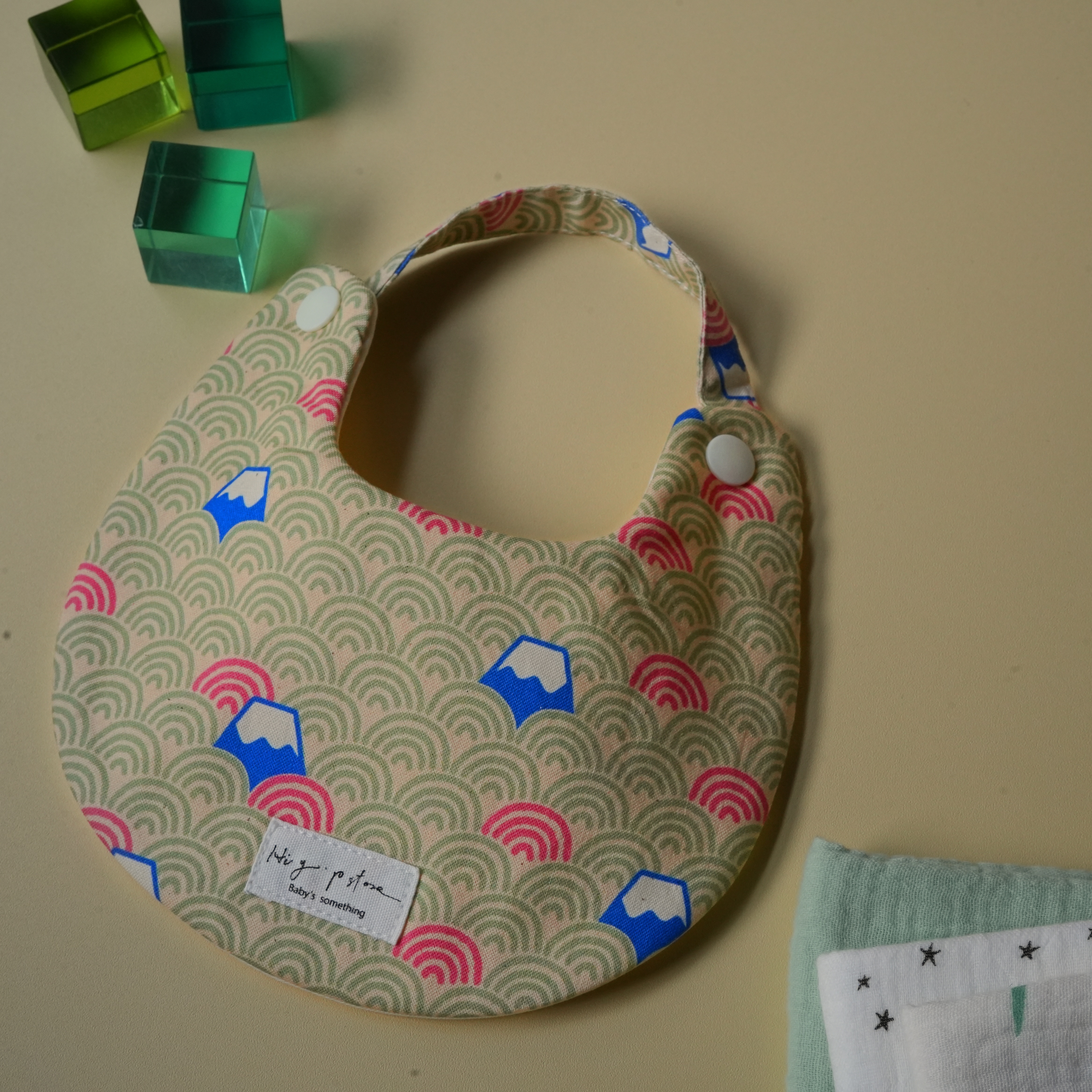 Hi Y.P store-手作圍兜-富士山海