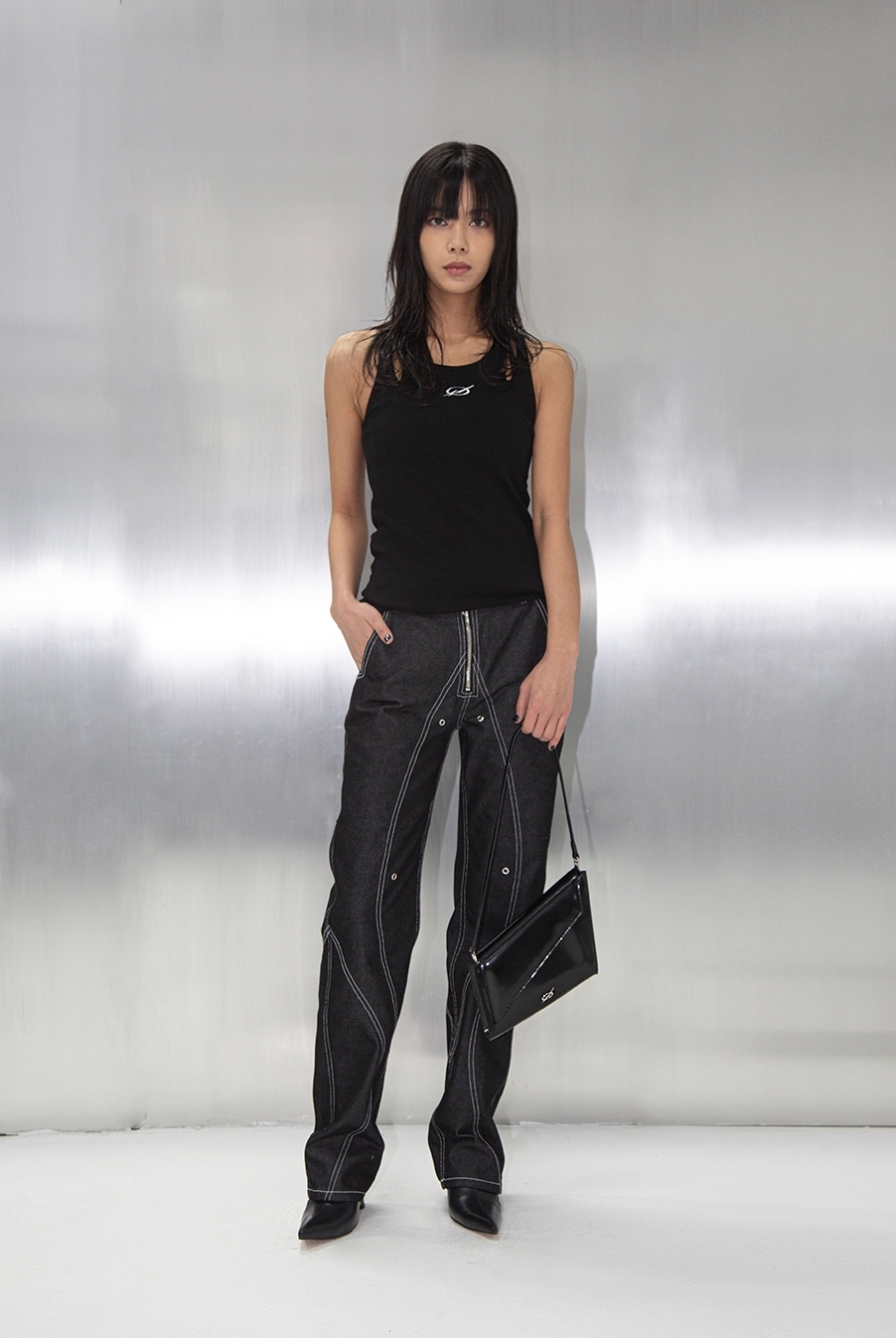 Devils Laugh sleeveless - Black