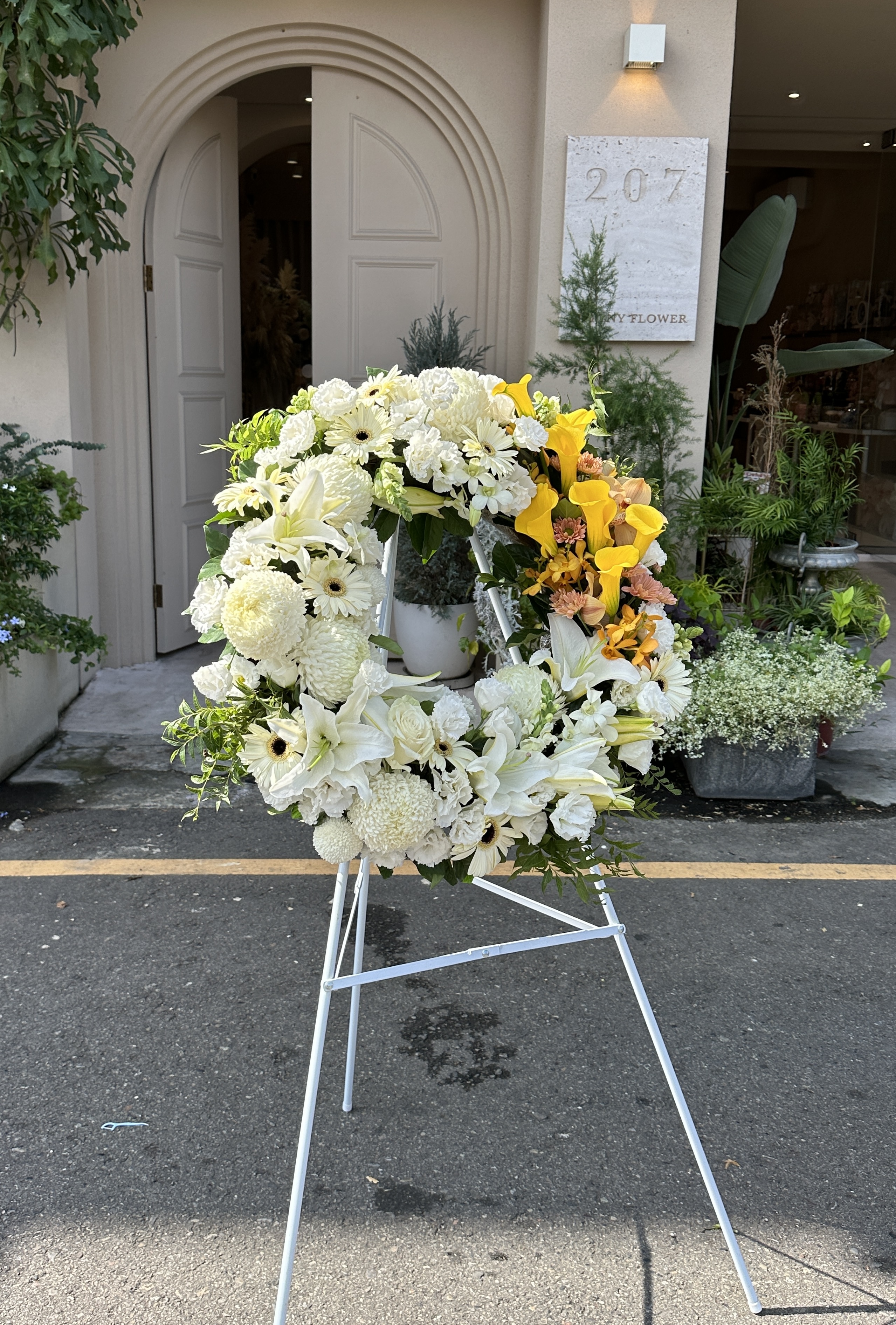 歐式追思花圈 /多款