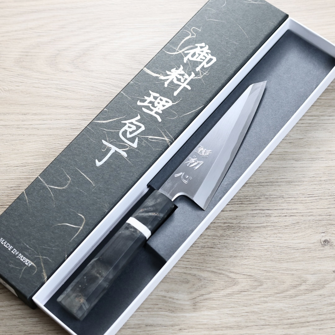 初心 白鷺 骨刻 150mm 白紙鋼 單刃