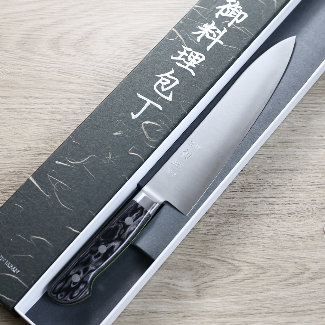 初心 隼 牛刀 210mm SG2鋼