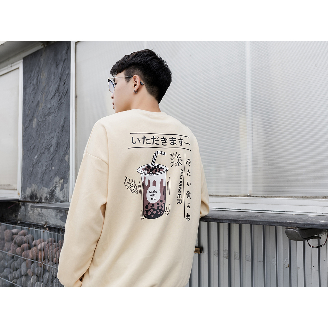 珍珠奶茶 大學T
