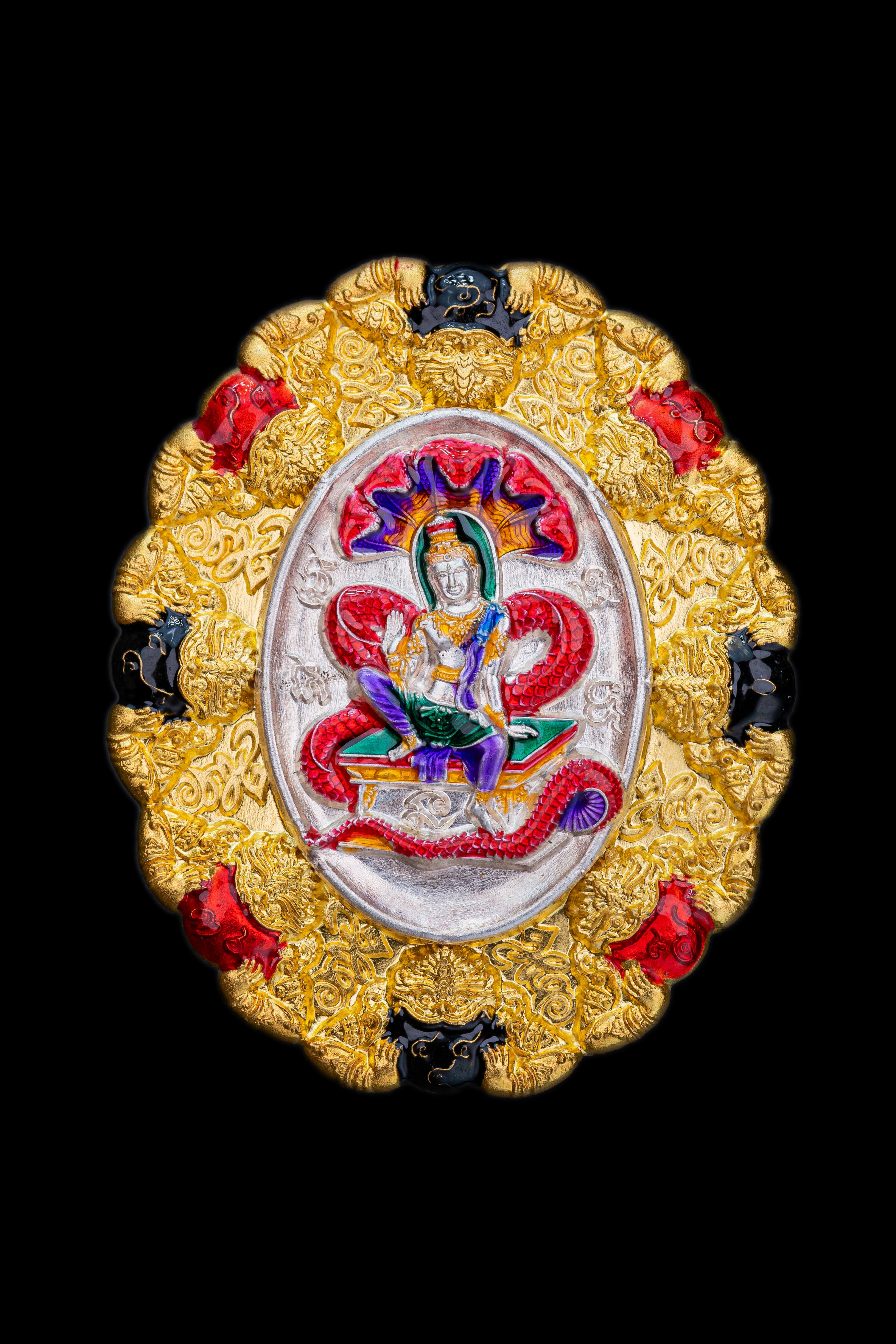 『泰國佛牌』澤度金天神 『巴迪航 納朗』帕阿贊初 瓦普泰沙丸 01231101