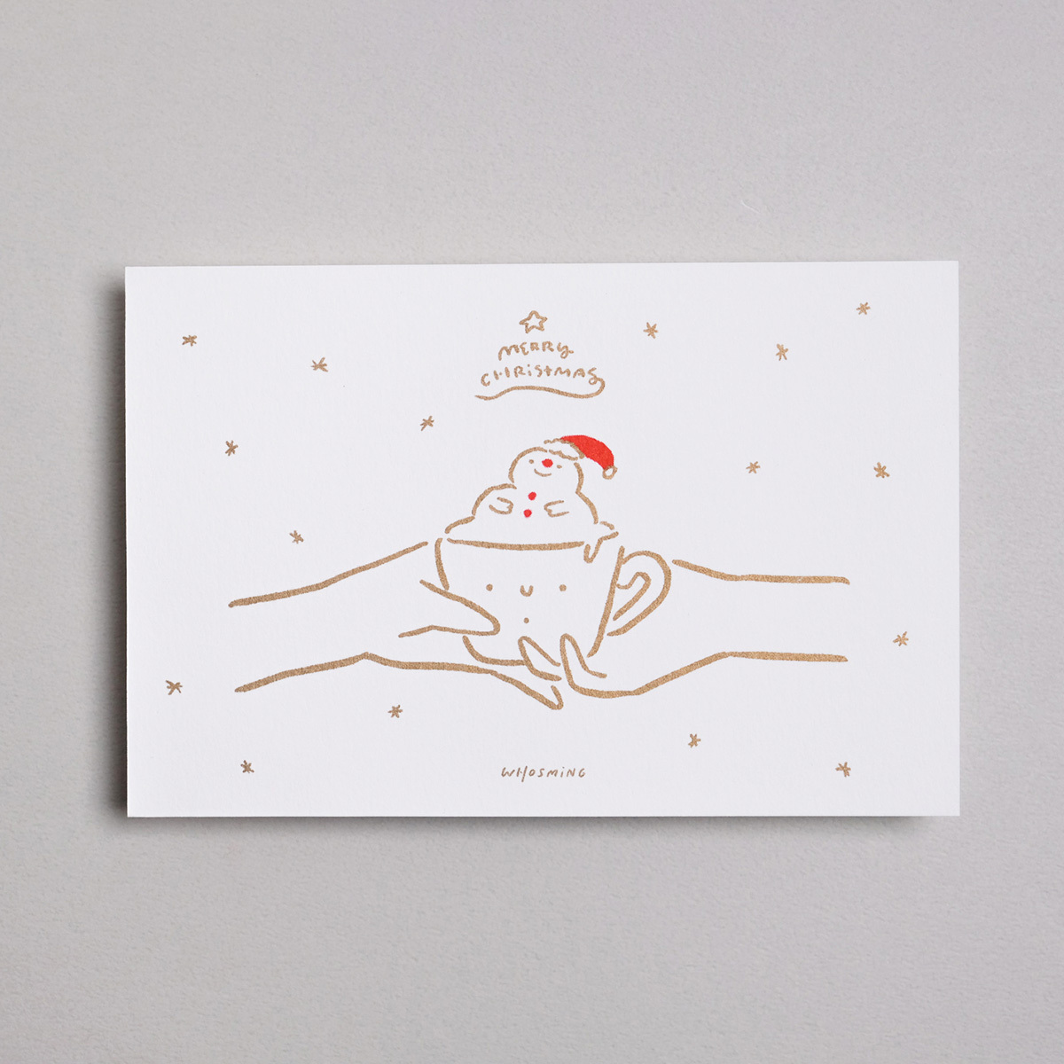 「XMAS CAPPU」聖誕卡片