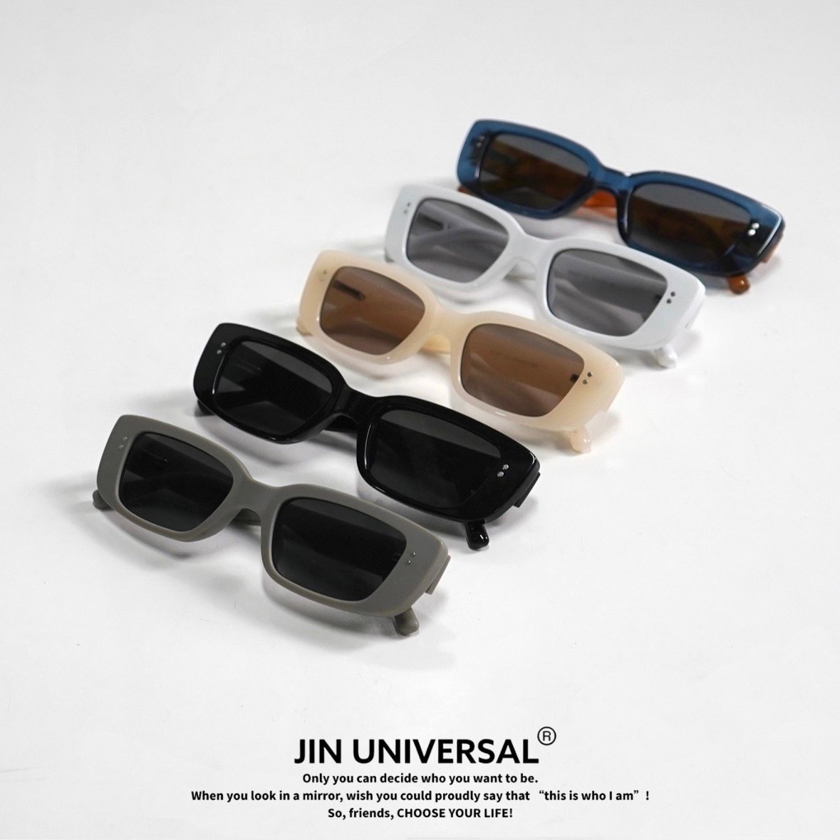 🇰🇷韓國 JIN UNIVERSAL S14 Y2K賽博龐克風格造型鏡框 （5 COLOR）