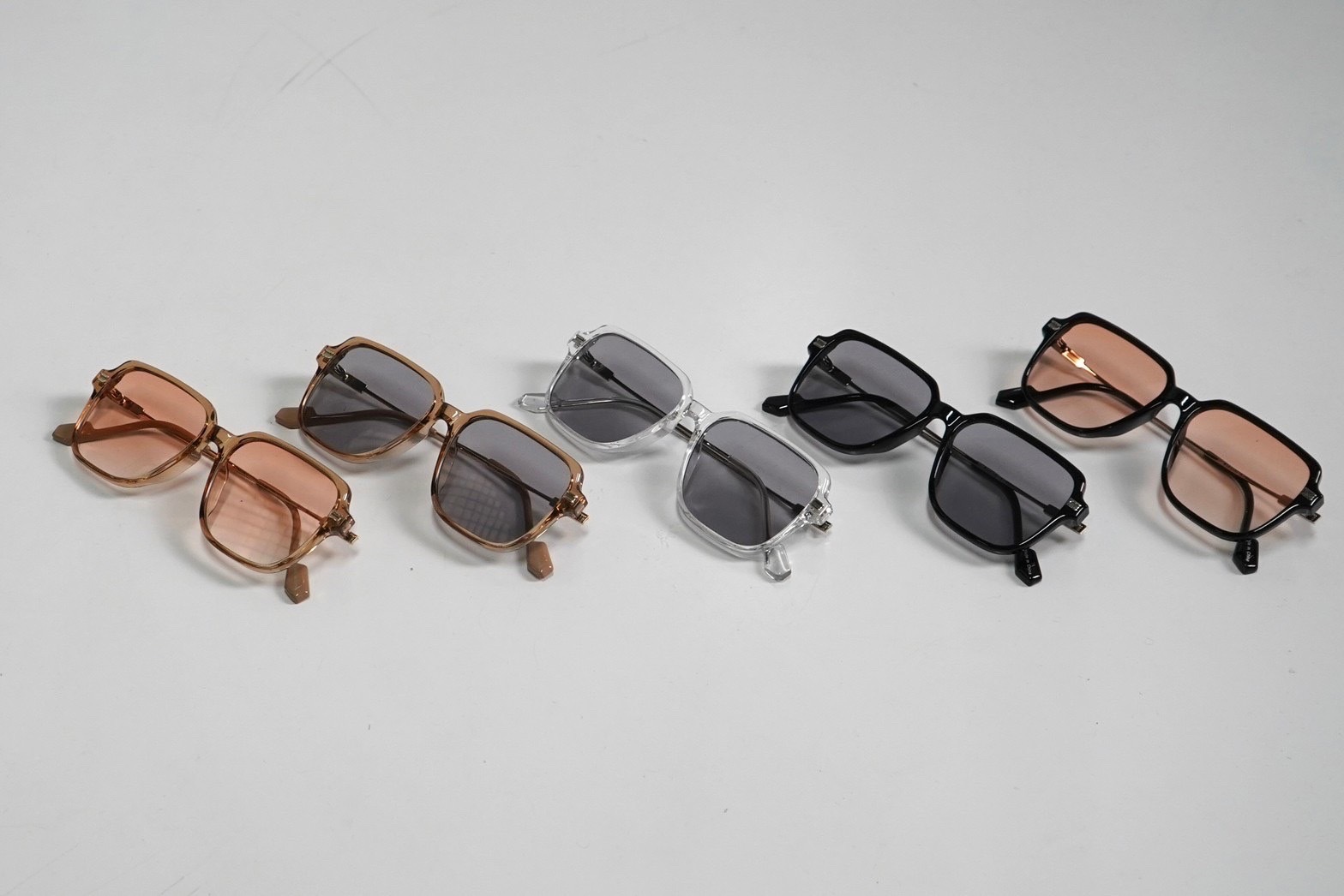 🇰🇷韓國 JIN UNIVERSAL S13 時尚感漸增色鏡片鏡框（5 COLOR）