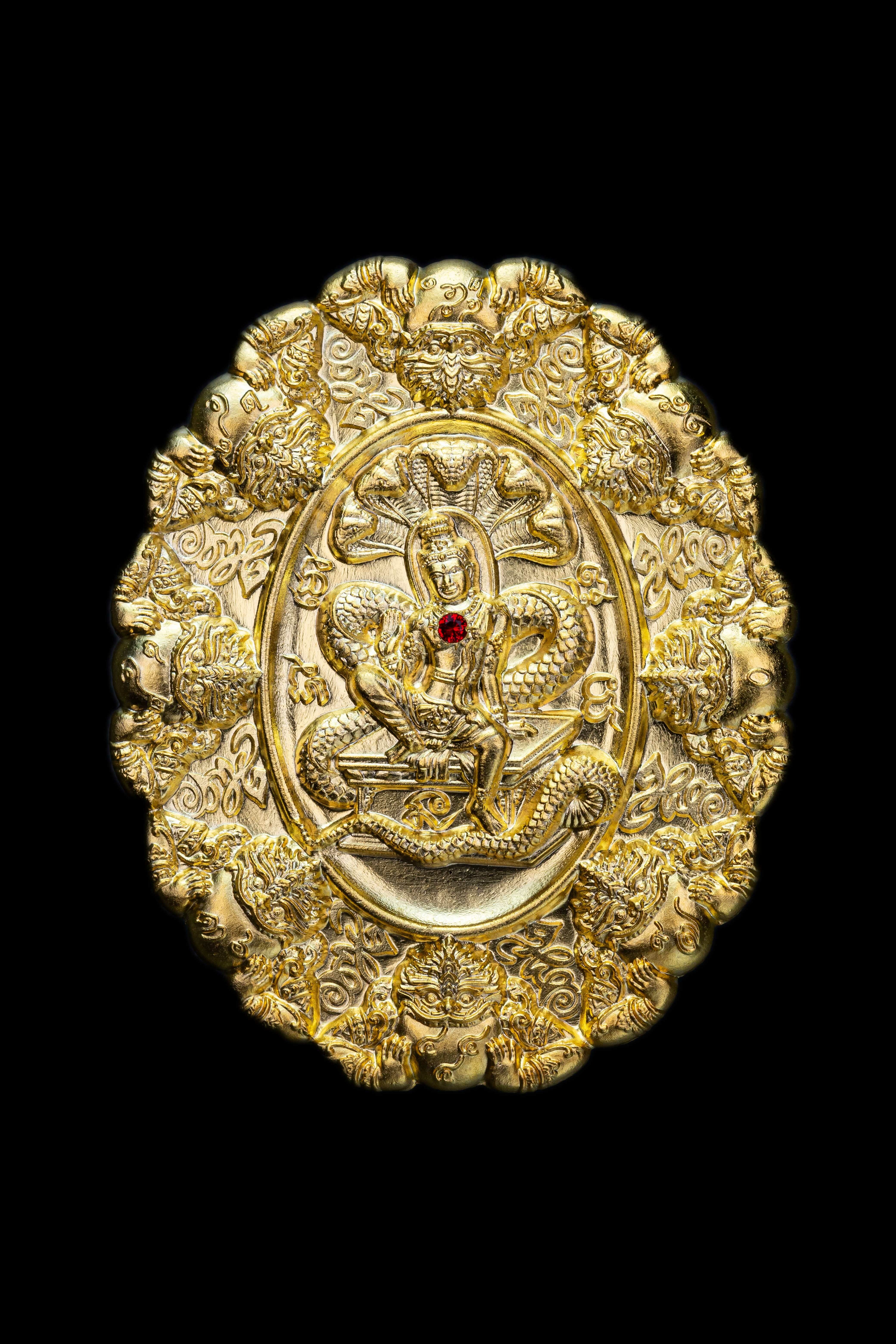 『泰國佛牌』澤度金天神 『巴迪航 納朗』帕阿贊初 瓦普泰沙丸 07231101