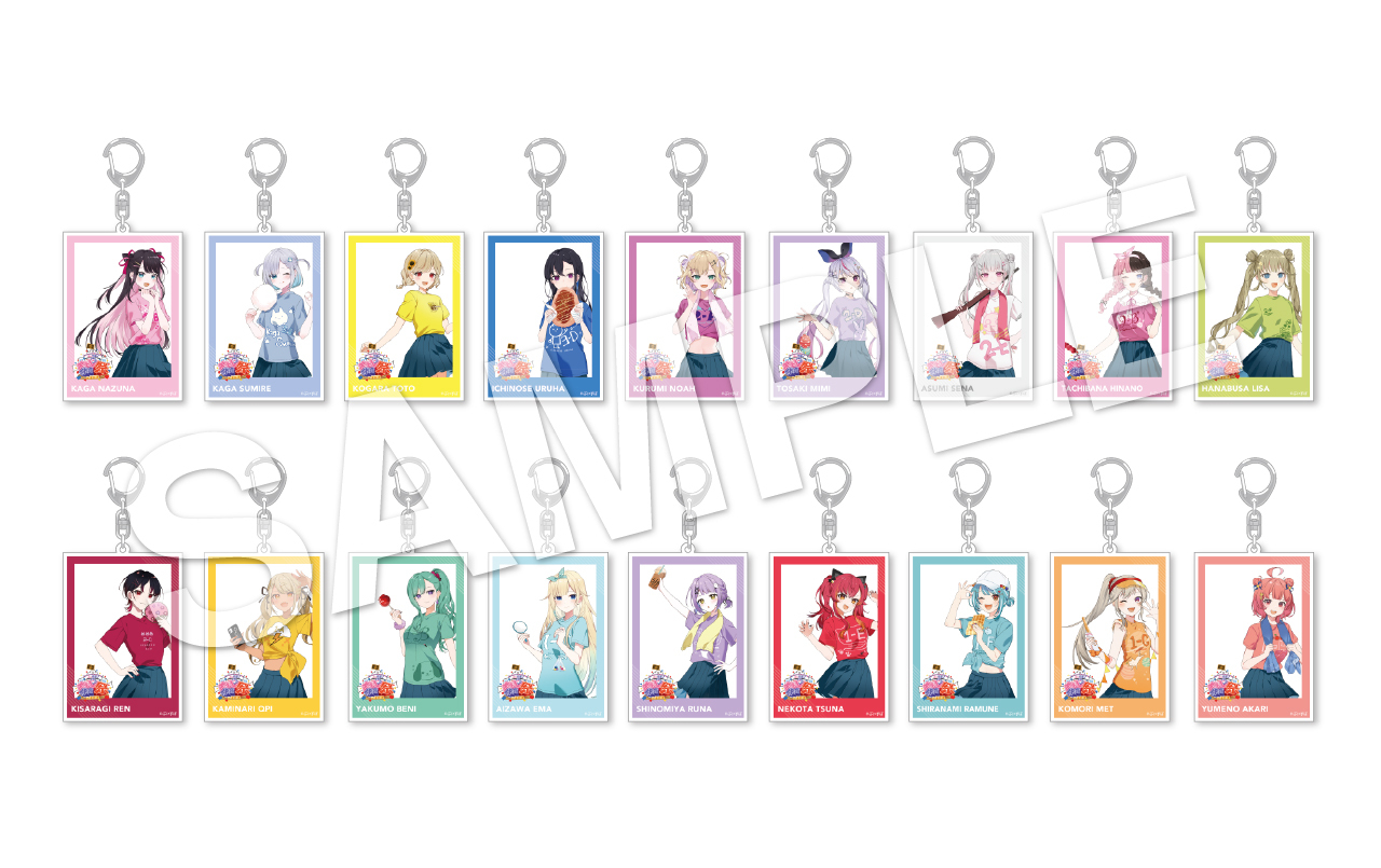 「ACG.GO」「預購」ぶいすぽっ！VSPO!   文化體育祭×激ロー 周邊 #3 即影即有風亞克力匙扣 (體育祭)