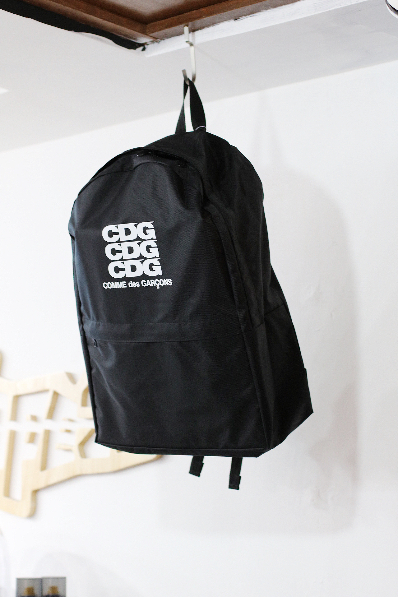 Comme des Garcons CDG Backpack Black 背包