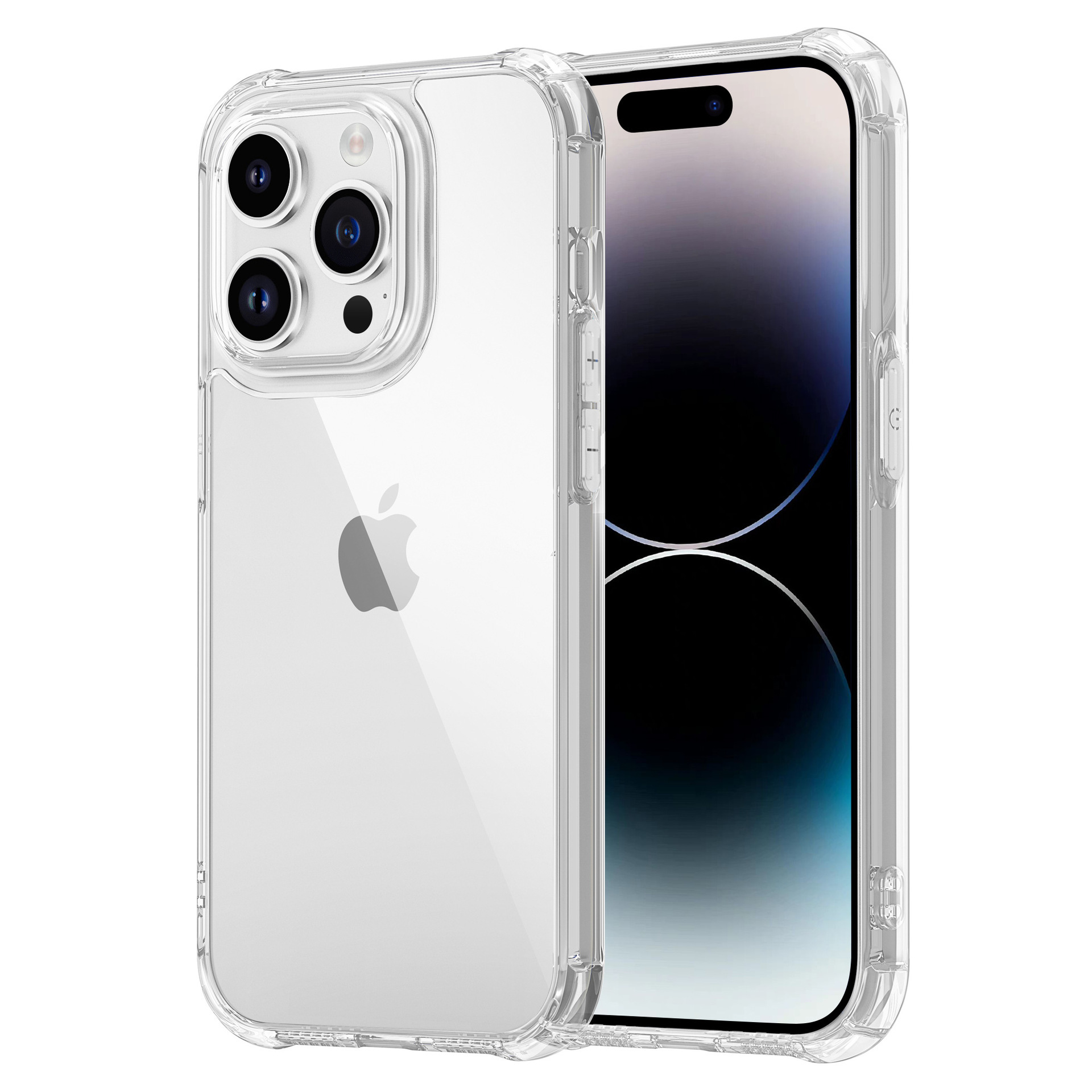 【15系列現貨】XPRO - Clear Pro - iPhone 16 Case 喇叭防塵氣墊高度防撞透明漸變手機保護硬殼