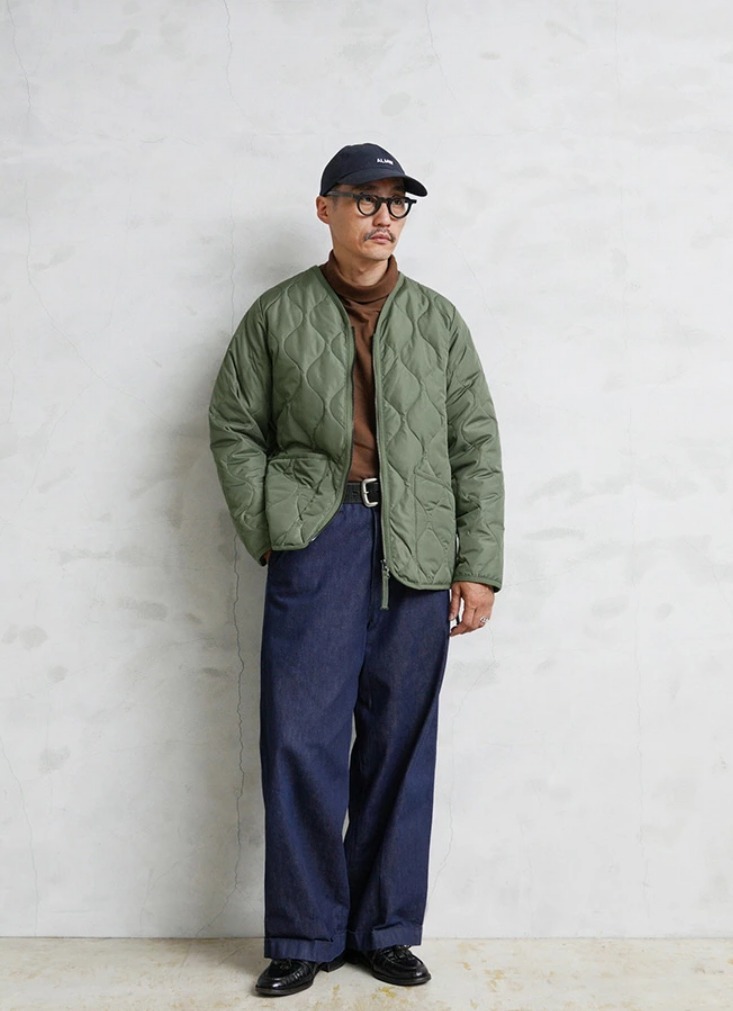 日本TAION MILITARY ZIP 開襟外套