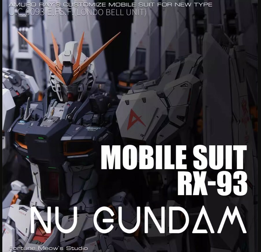 Fortune Meow's 1/100 RX93 Nu Gundam ver.KA Conversion K