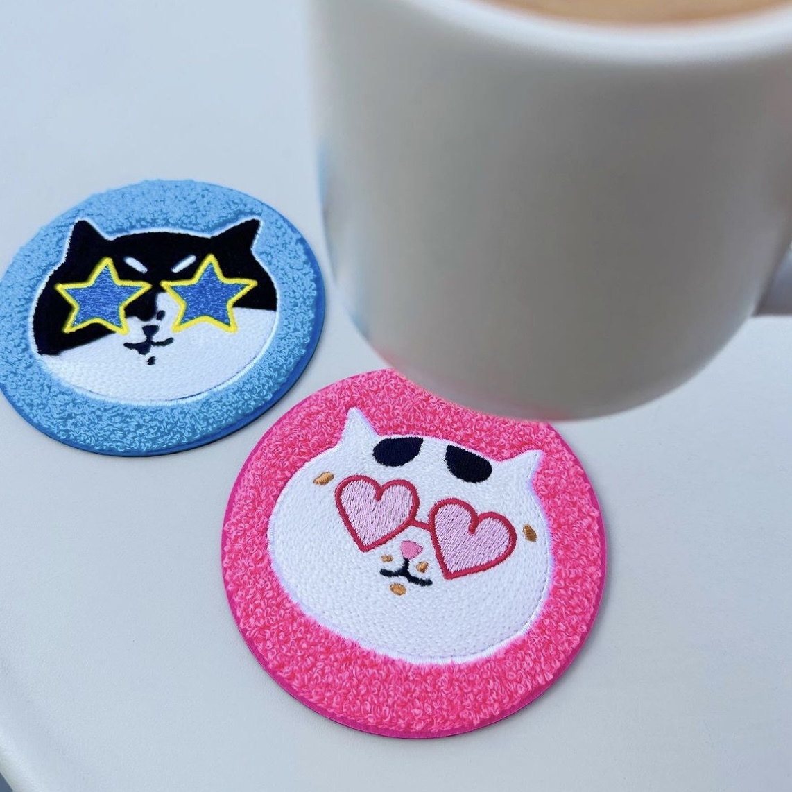 Disco Party 貓咪杯墊（2入）|superB studio