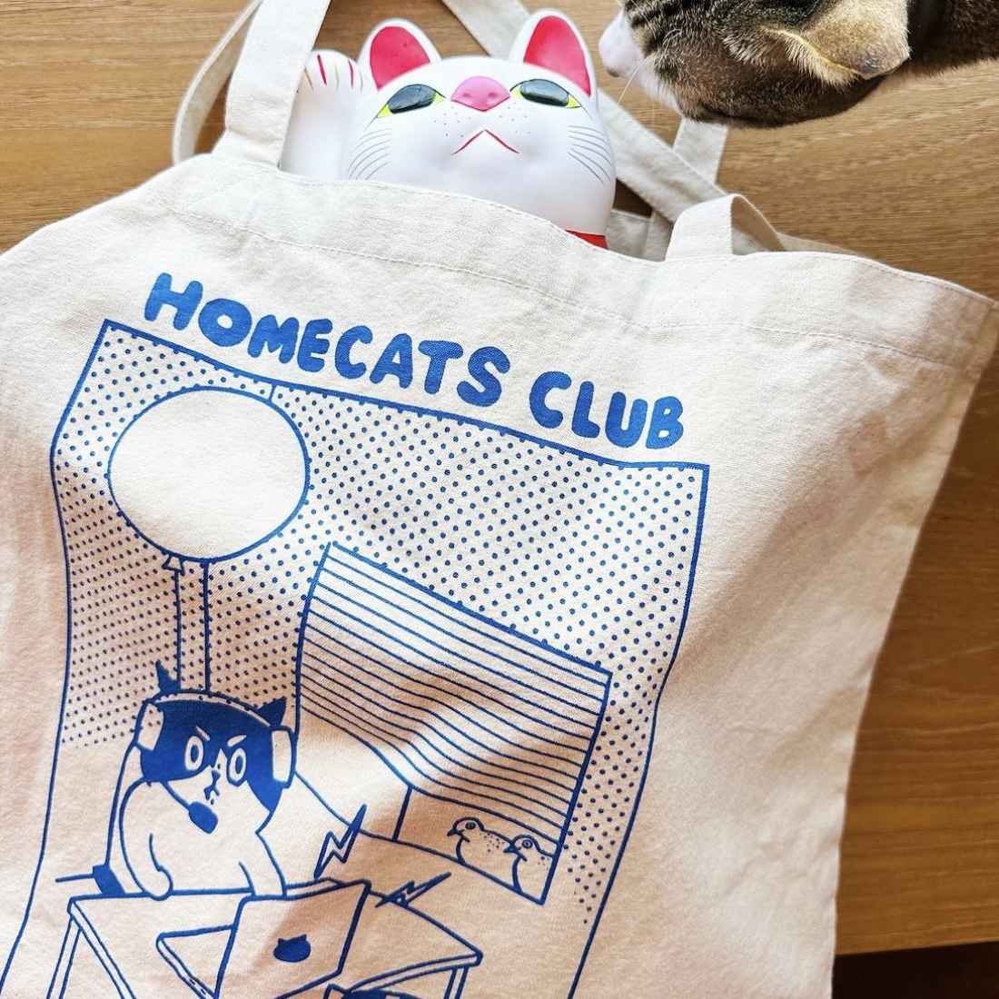 電競少年 貓咪帆布袋 TOTEBAG｜superB studio