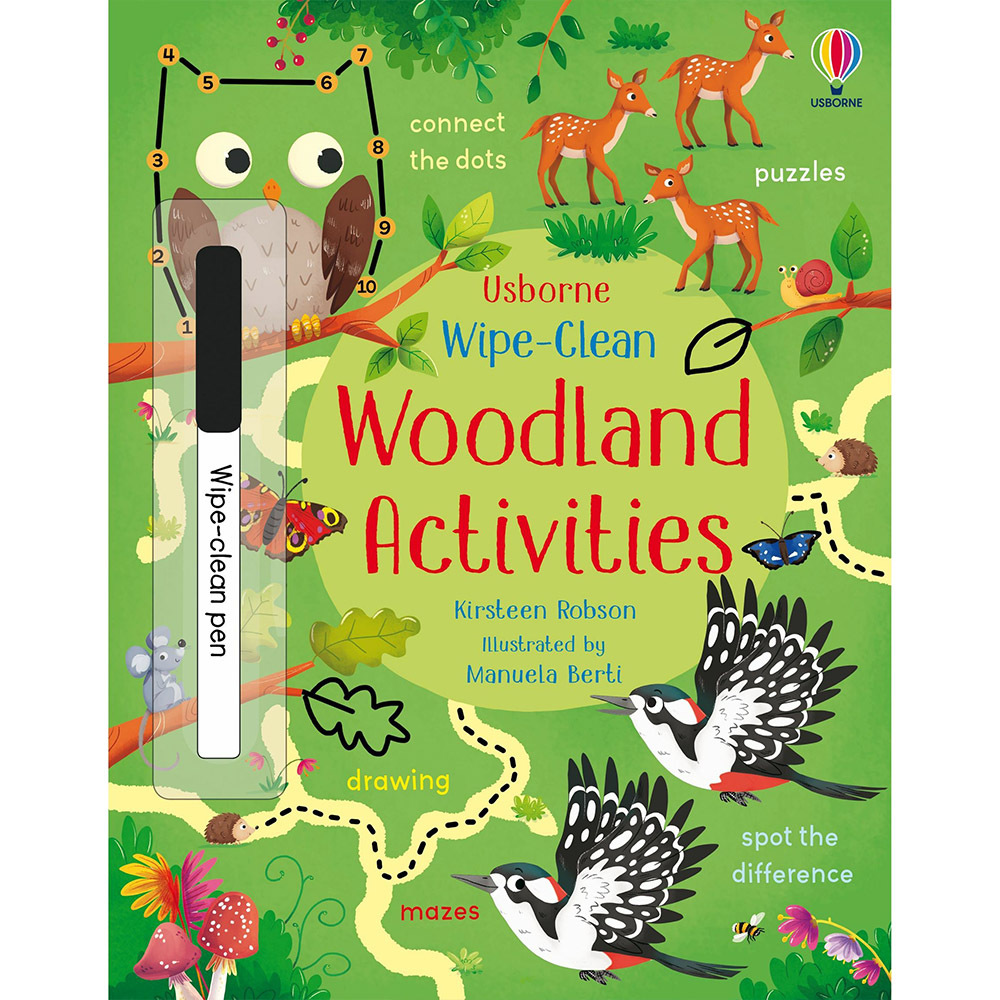 Wipe-Clean Woodland Activities